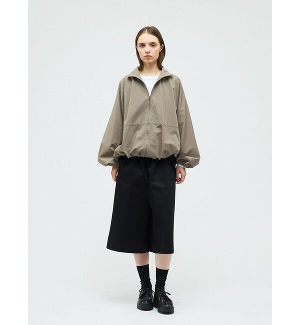 mizuiro ind「mizuiro ind ドルマンスリーブストームジャケット」|テーラードジャケット|