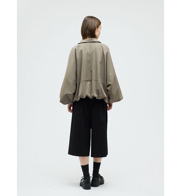 mizuiro ind「mizuiro ind ドルマンスリーブストームジャケット」|テーラードジャケット|