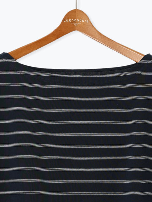 Lugnoncure「2wayボーダートップス《2025spring catalog item》」|Tシャツ・カットソー|