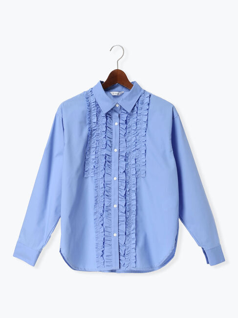 Te chichi「フロントフリルシャツ《2026 spring catalog item》」|シャツ・ブラウス|