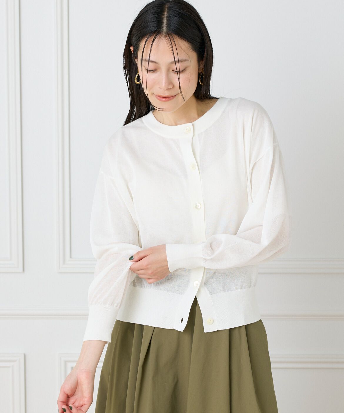 DAY by DAY it&rsquo;s international「2WAYシアーカーディガン」|カーディガン|