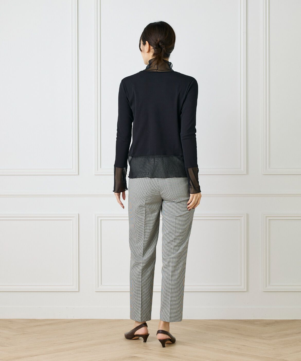 DAY by DAY it&rsquo;s international「チュールドッキングハイネックカットソー」|Tシャツ・カットソー|