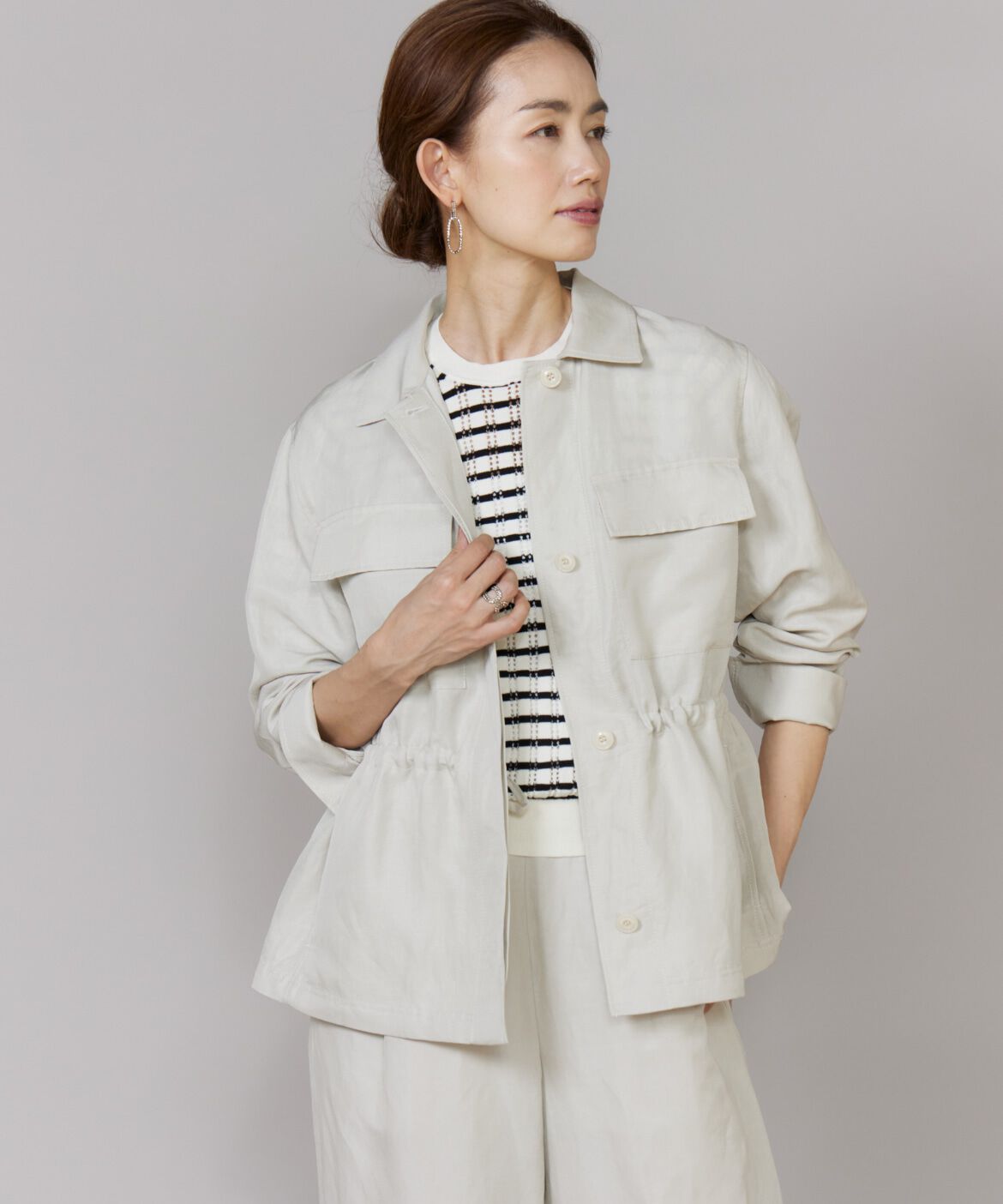 Le Souk「ワークライトジャケット　」|ミリタリー・モッズコート|