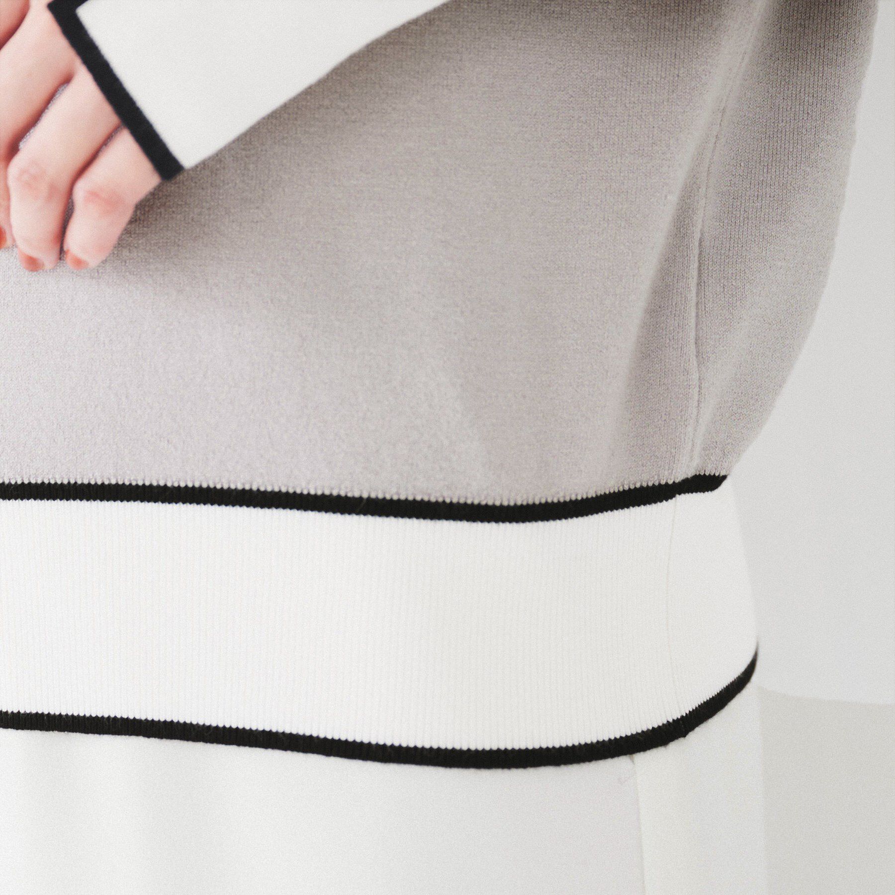 UNTITLED「【アンサンブル可能/6色展開】スパンレーヨン プルオーバーニット」|ニット・セーター|