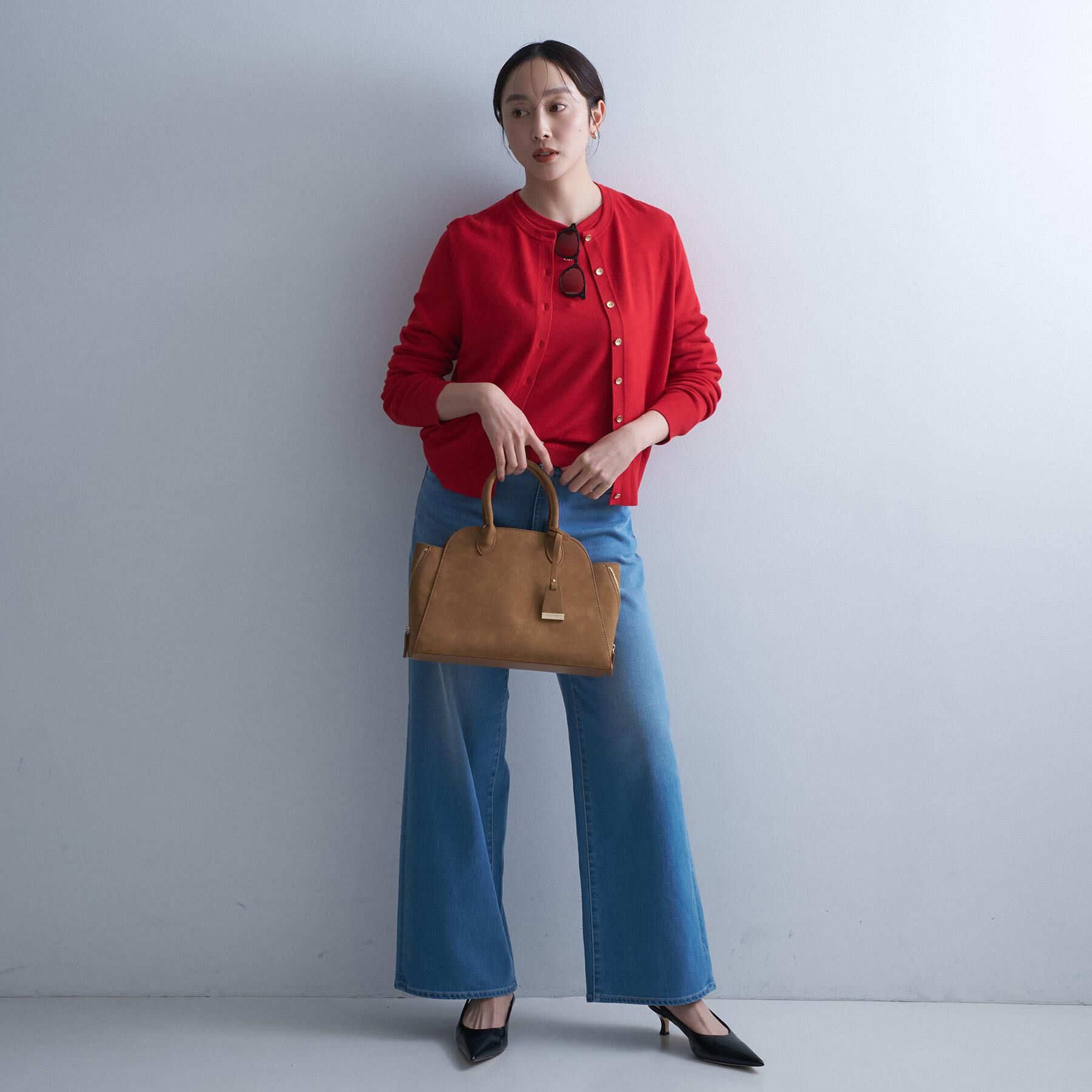 UNTITLED「【アンサンブル可/洗える】ウォームスパンニット」|ニット・セーター|