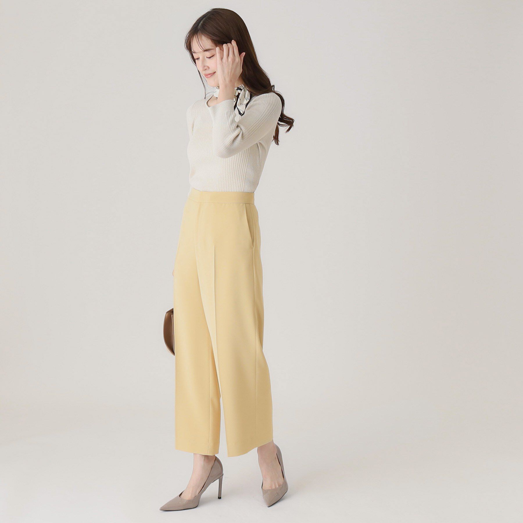 COUP DE CHANCE「【洗える／ウエストゴム】ストレートワイドパンツ」|その他|