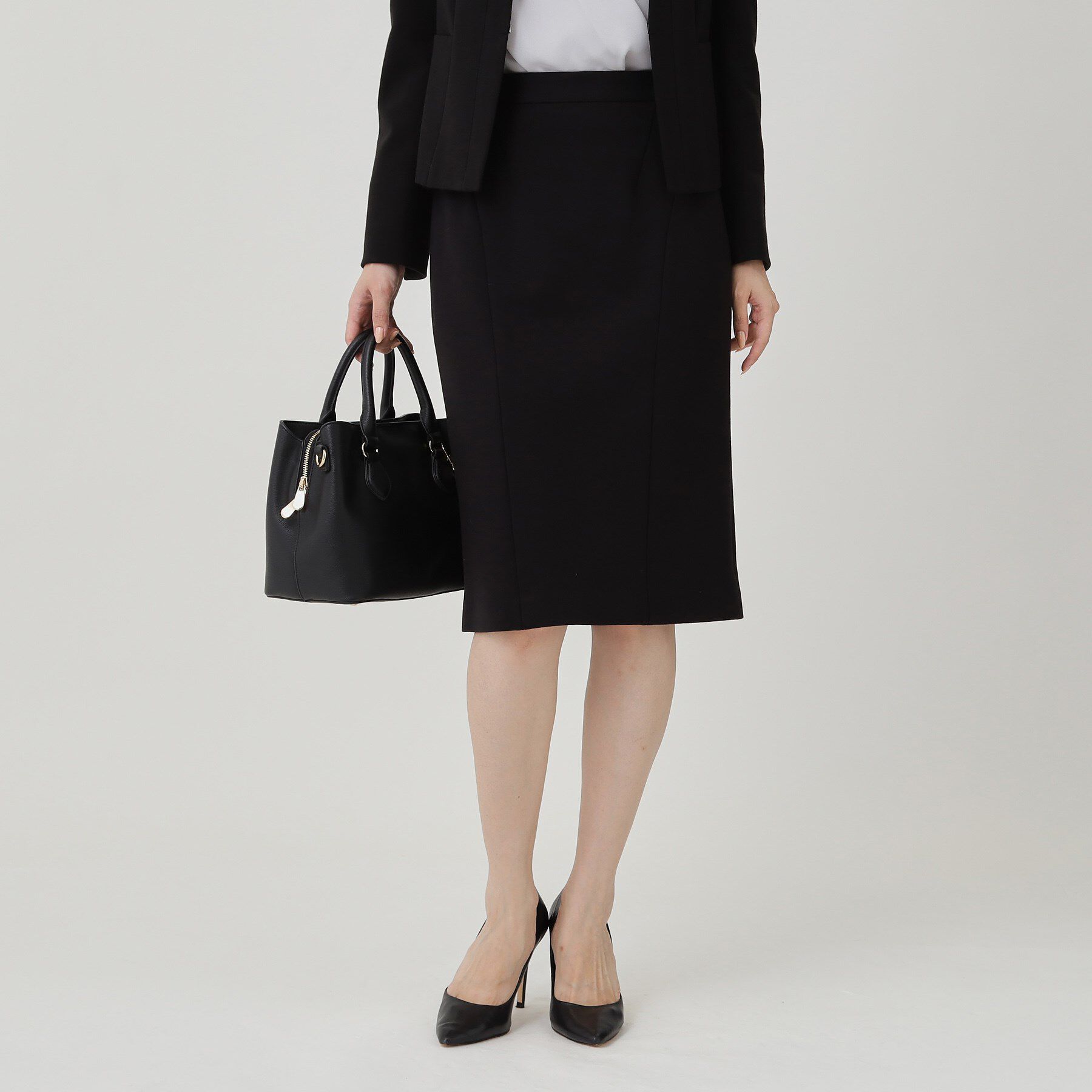 COUP DE CHANCE「【日本製／セットアップ可】ジャージ素材タイトシルエットスカート」|スカート|