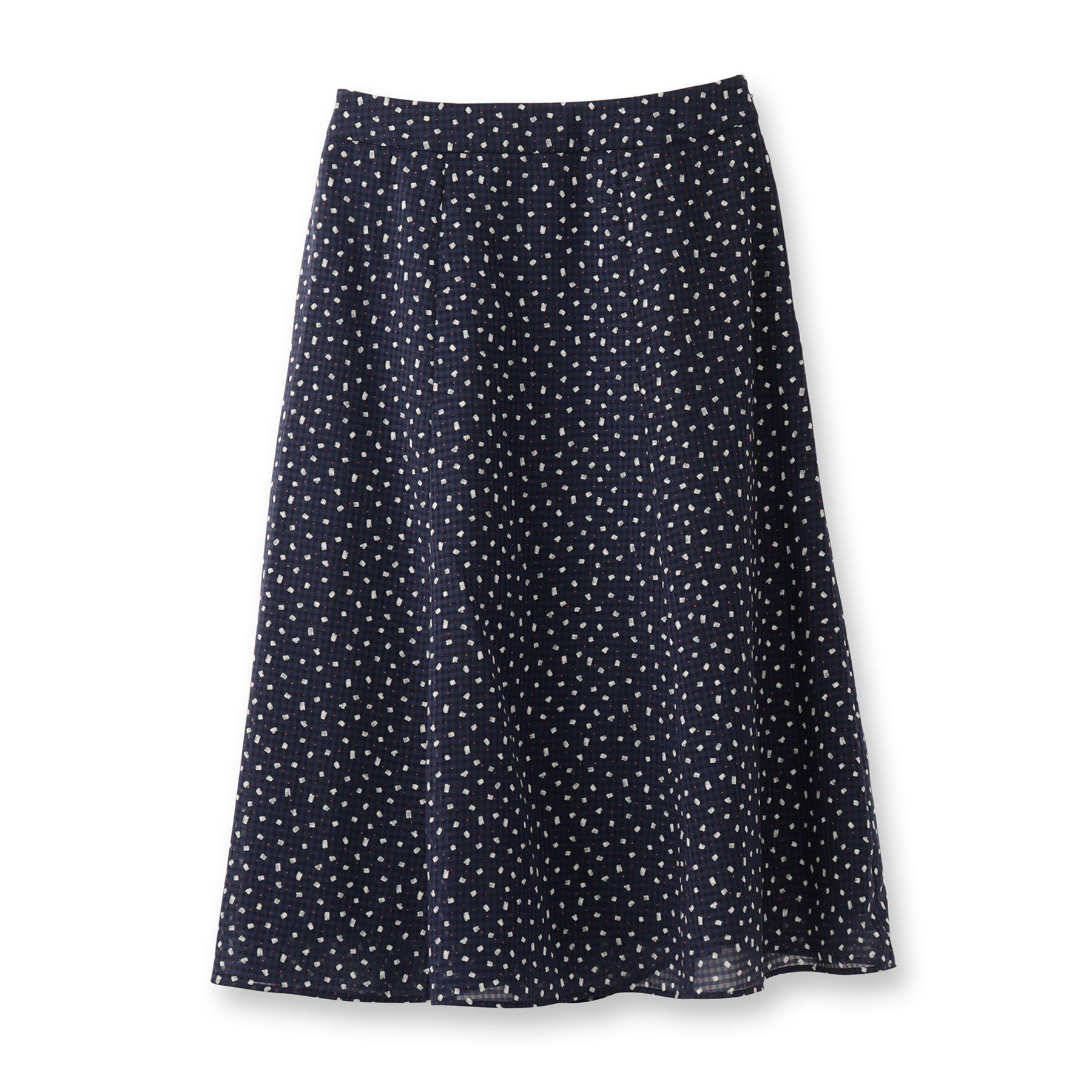 Reflect「【マシンウォッシュ可／セットアップ可能】コツキ柄プリントスカート」|スカート|
