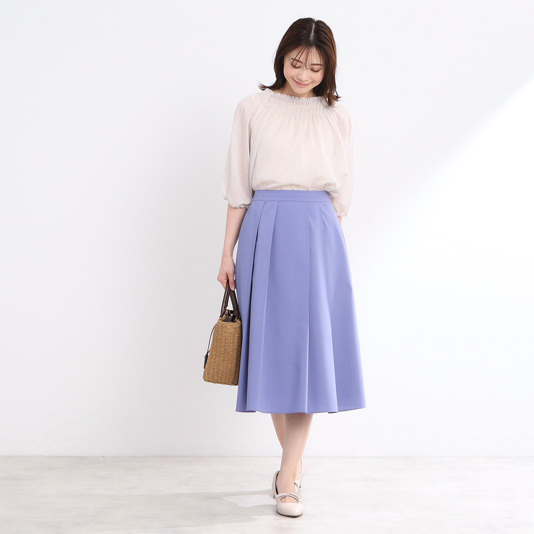 Reflect「【マシンウォッシュ可】プリーツスカート」|スカート|