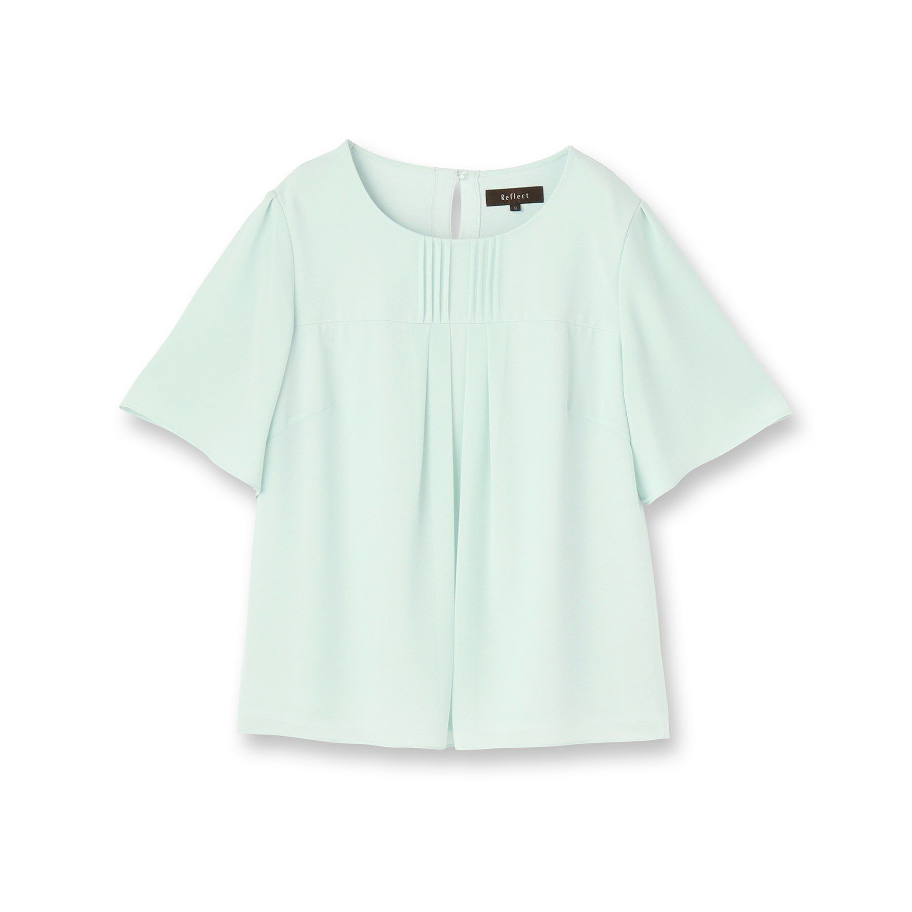Reflect「【マシンウォッシュ可】横切替ピンタックデザインブラウス」|シャツ・ブラウス|