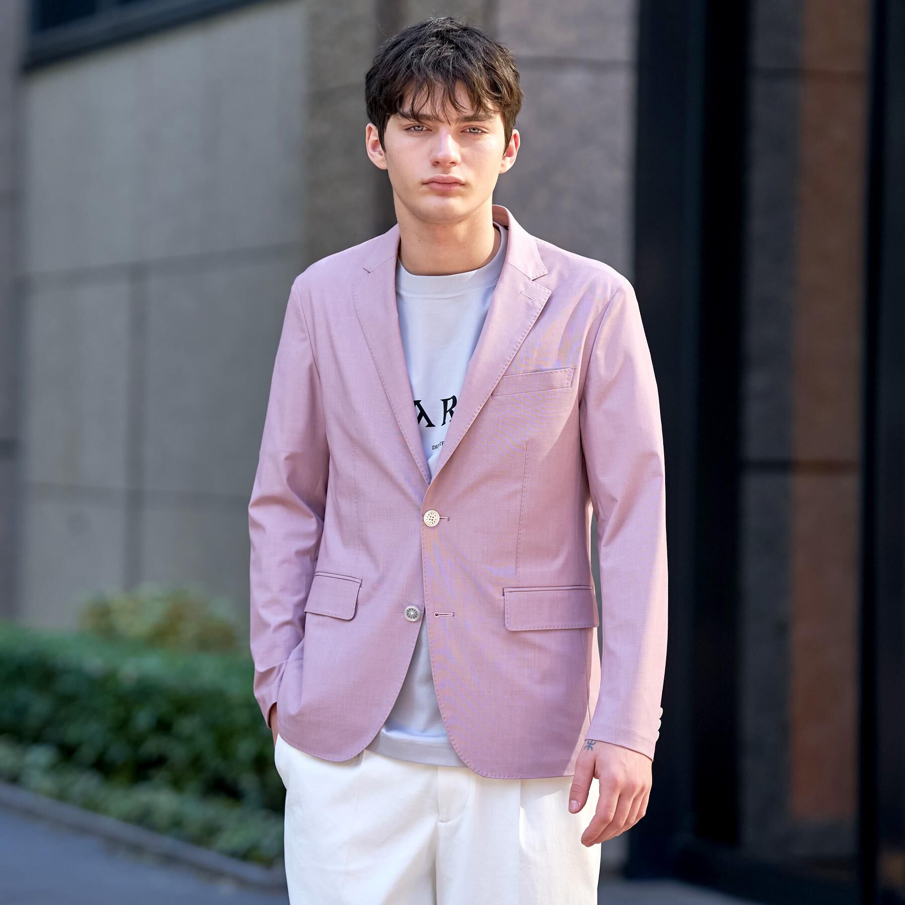 DRESSTERIOR「【セットアップ可/MonoMax4月号掲載】CARREMAN ストレッチジャケット」|テーラードジャケット|