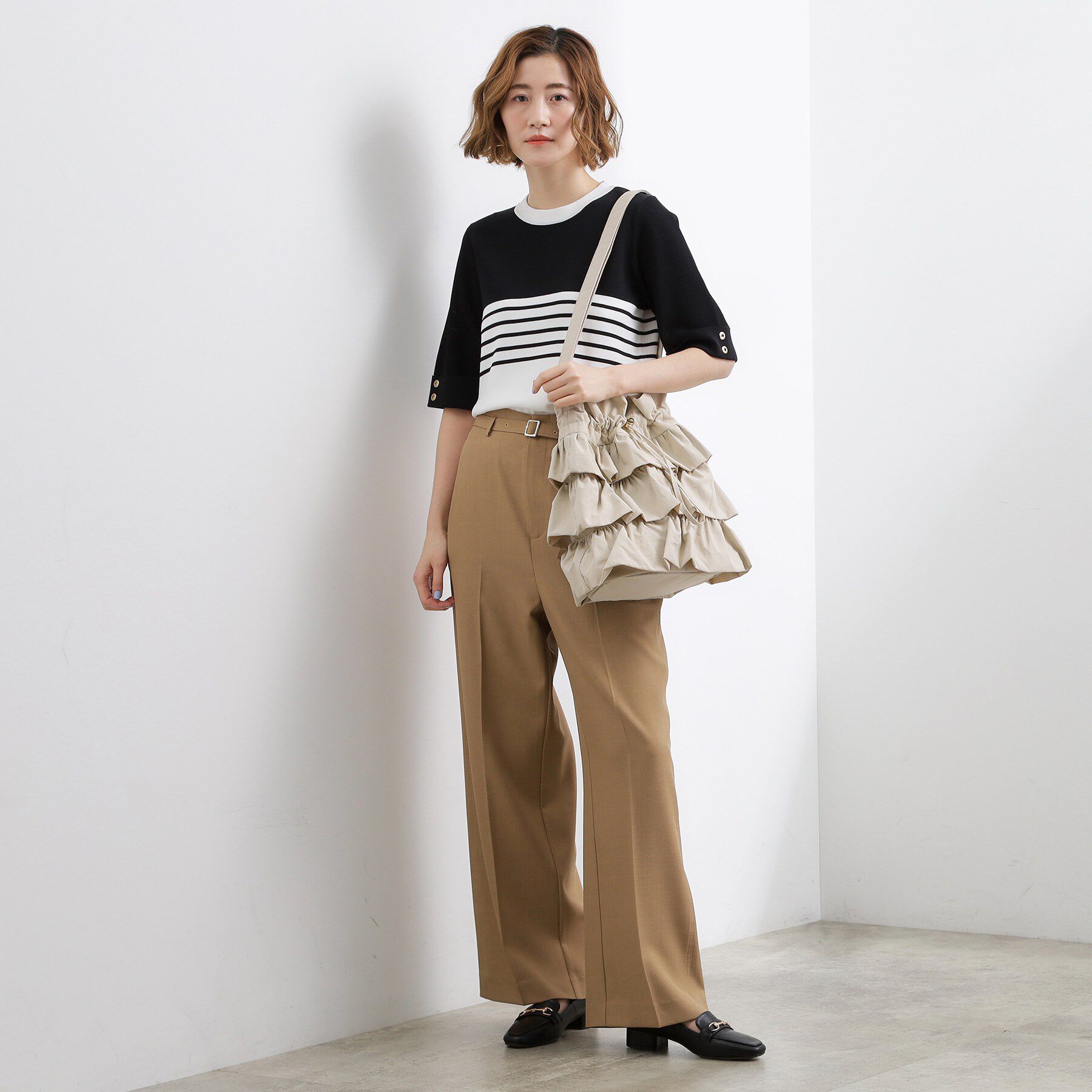 grove「【撥水】ティアードドロストショルダー」|ショルダー・メッセンジャー|