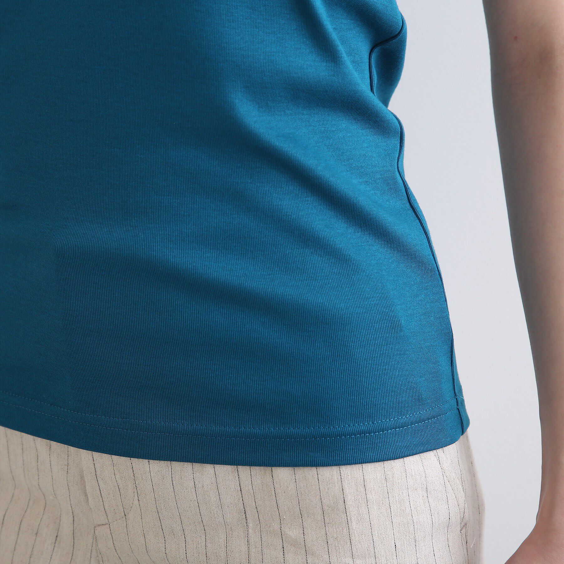 INDIVI「【洗える/日本製】ストラップデザインタンクトップ」|キャミソール|