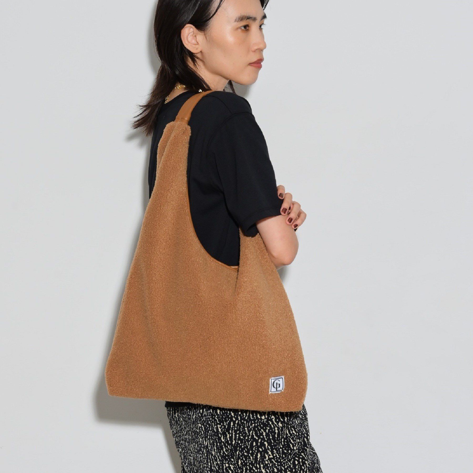 GALLEST「ボアトートバッグ」|トートバッグ|ｷｬﾒﾙﾌﾞﾗｳﾝ(041)