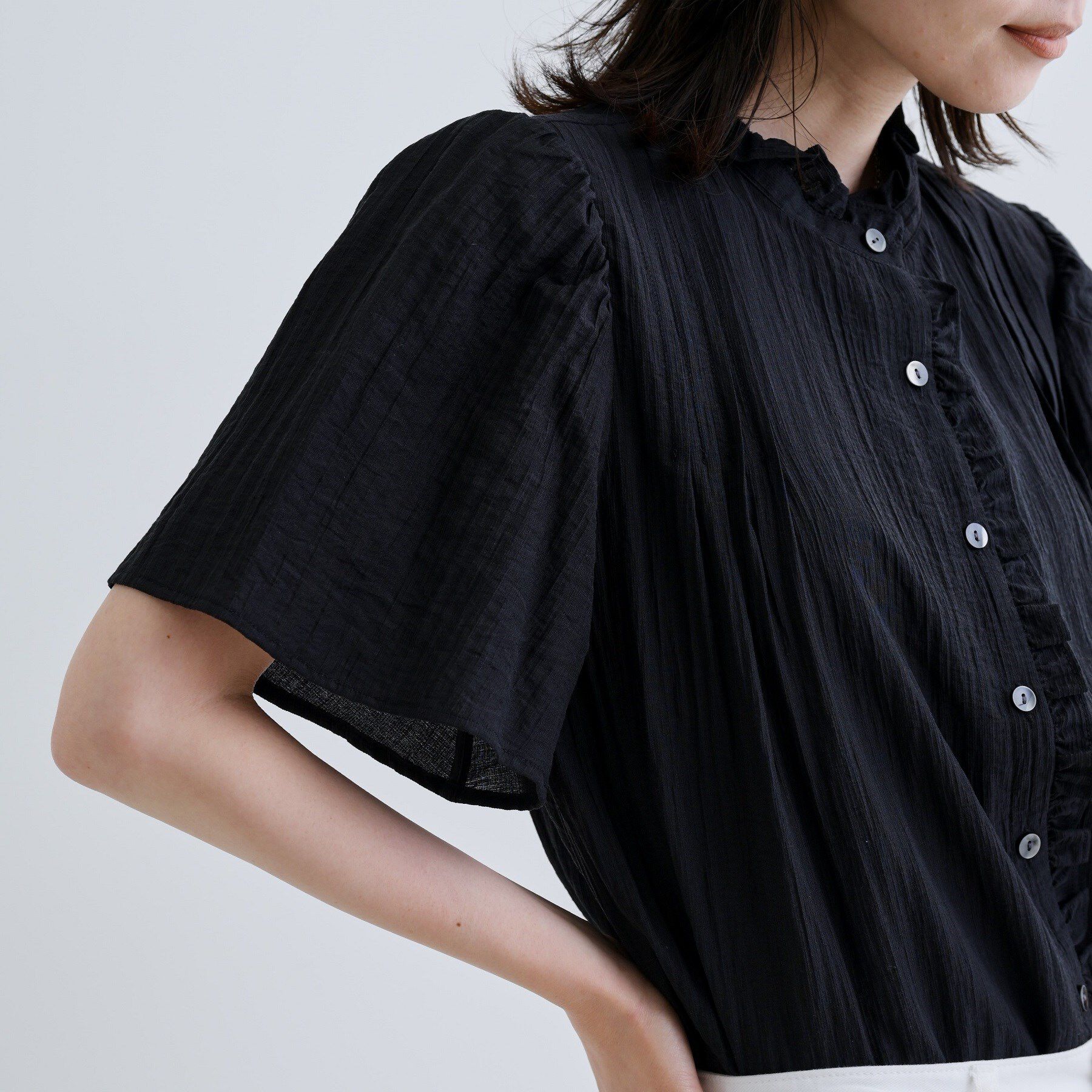 GALLEST「フレアスリーブブラウス」|シャツ・ブラウス|