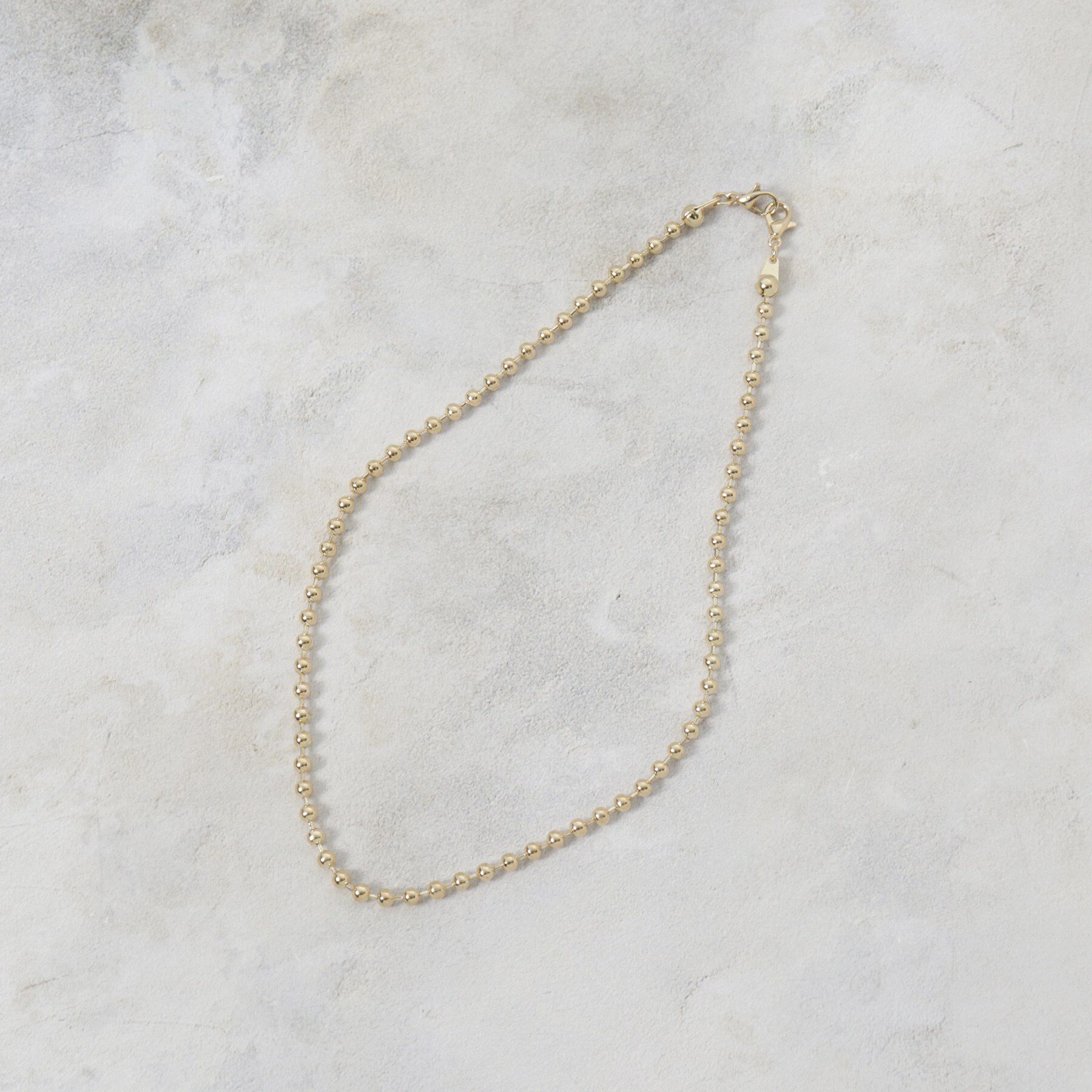 OPAQUE.CLIP「【5WAY】フェイクパール&times;ボールチェーンネックレス」|ネックレス|