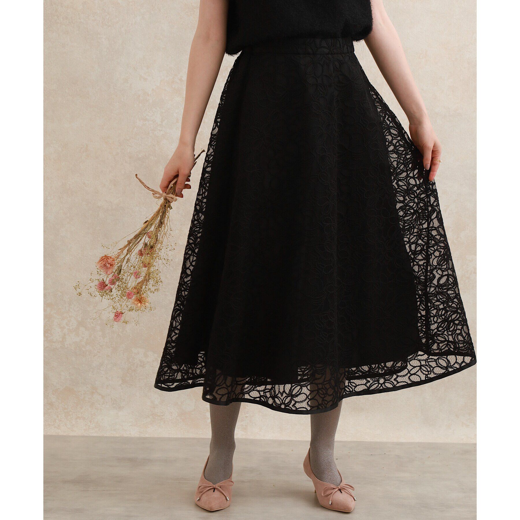 Couture broach「リボンパンプス」|パンプス|