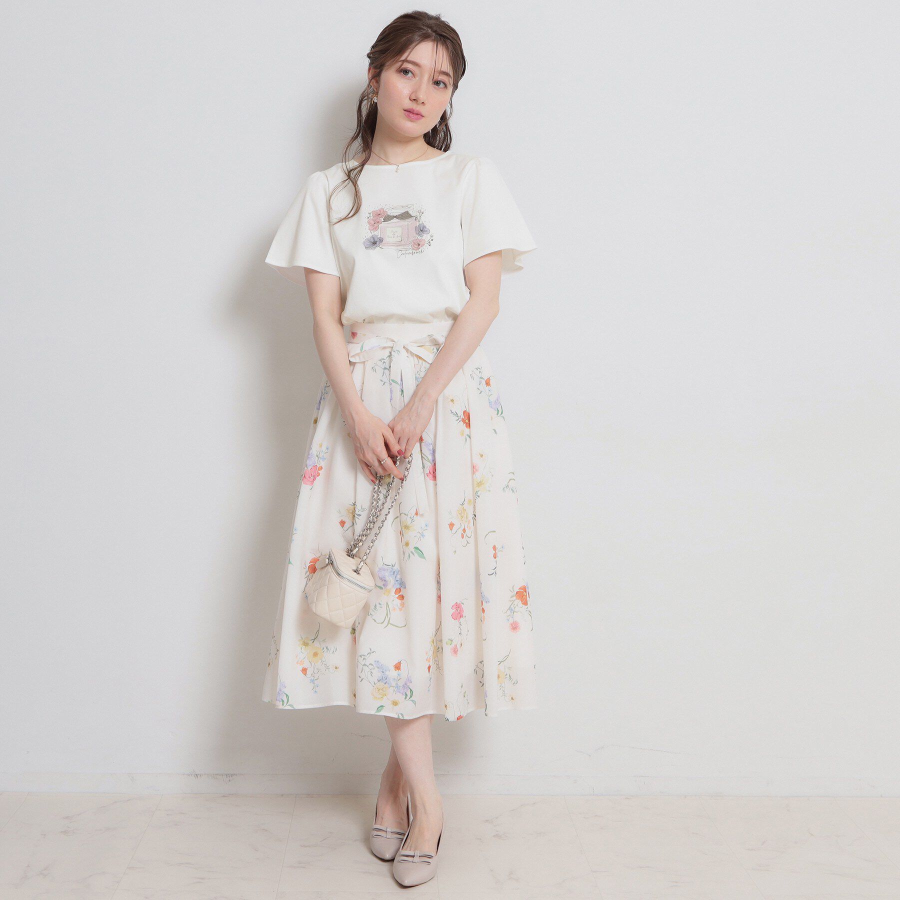 Couture broach「パフュームプリントTシャツ」|Tシャツ・カットソー|