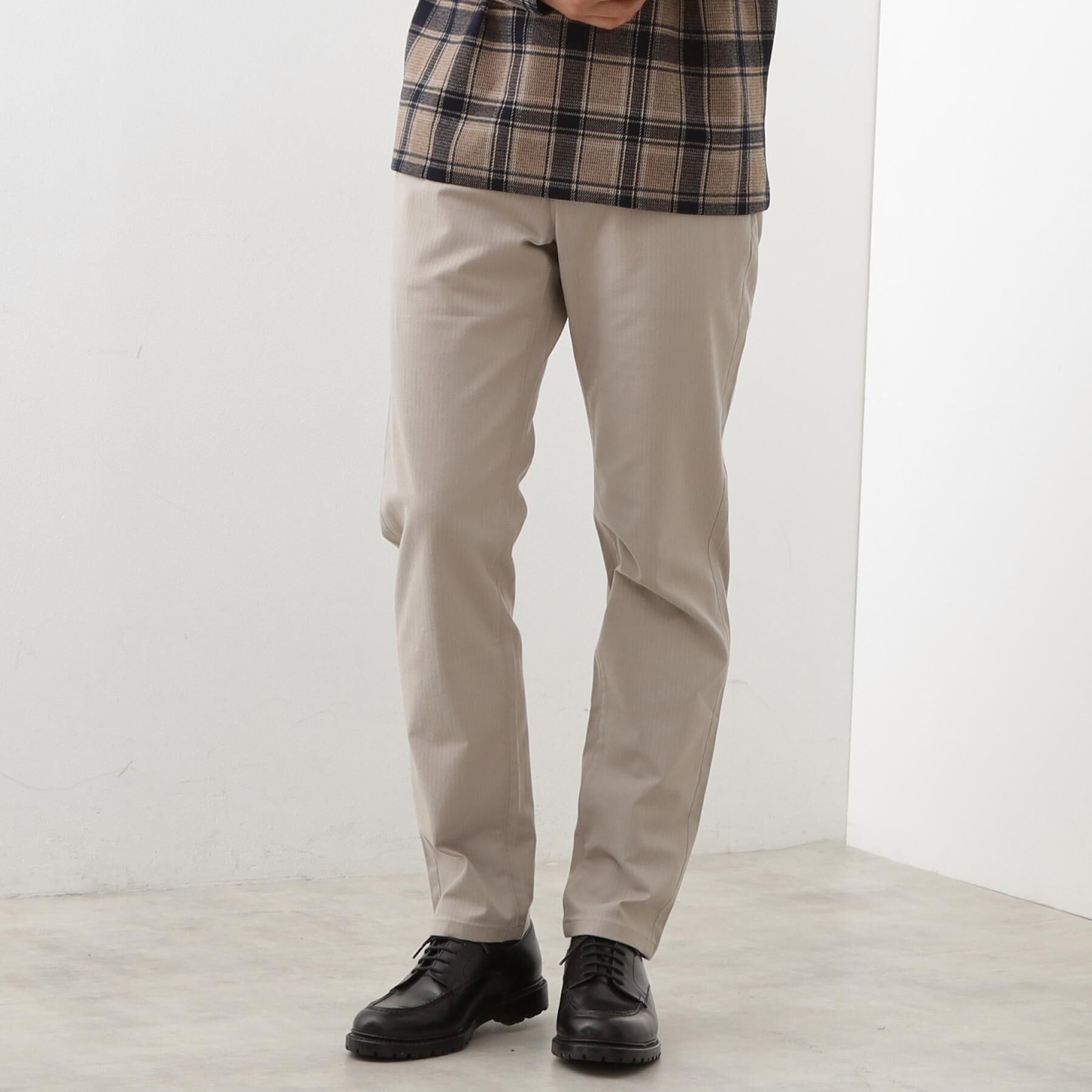 THE SHOP TK「【オールシーズン穿ける！】7DAYSストレッチへリンボンパンツ　ON&hArr;OFF兼用」|その他|