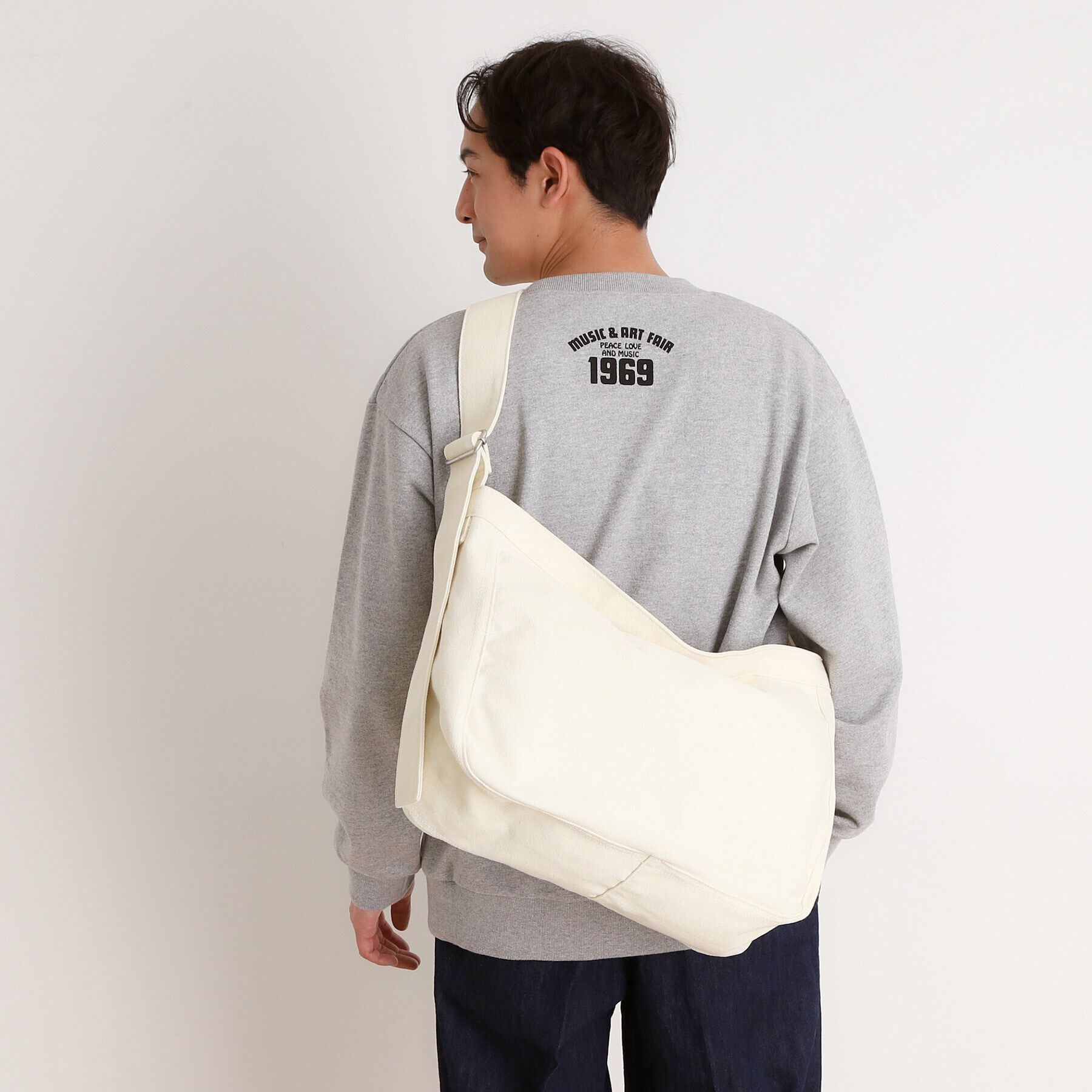 THE SHOP TK「キャンバスビッグショルダー」|ショルダー・メッセンジャー|