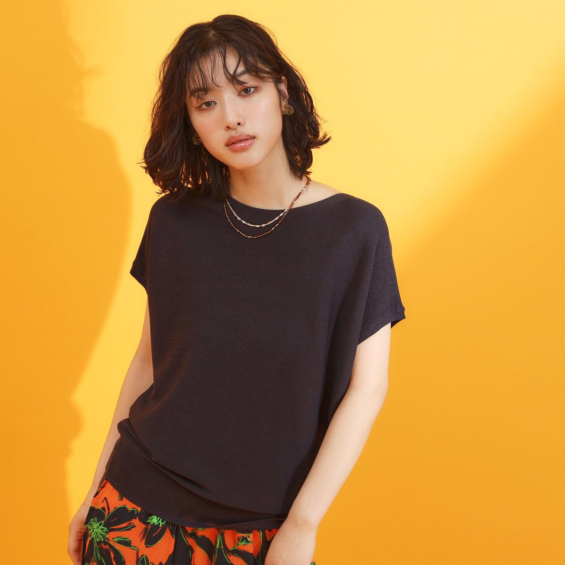 THE SHOP TK「【再入荷/6色展開】さらさらフレンチニット【毛玉になりにくい/洗濯機OK】」|ニット・セーター|