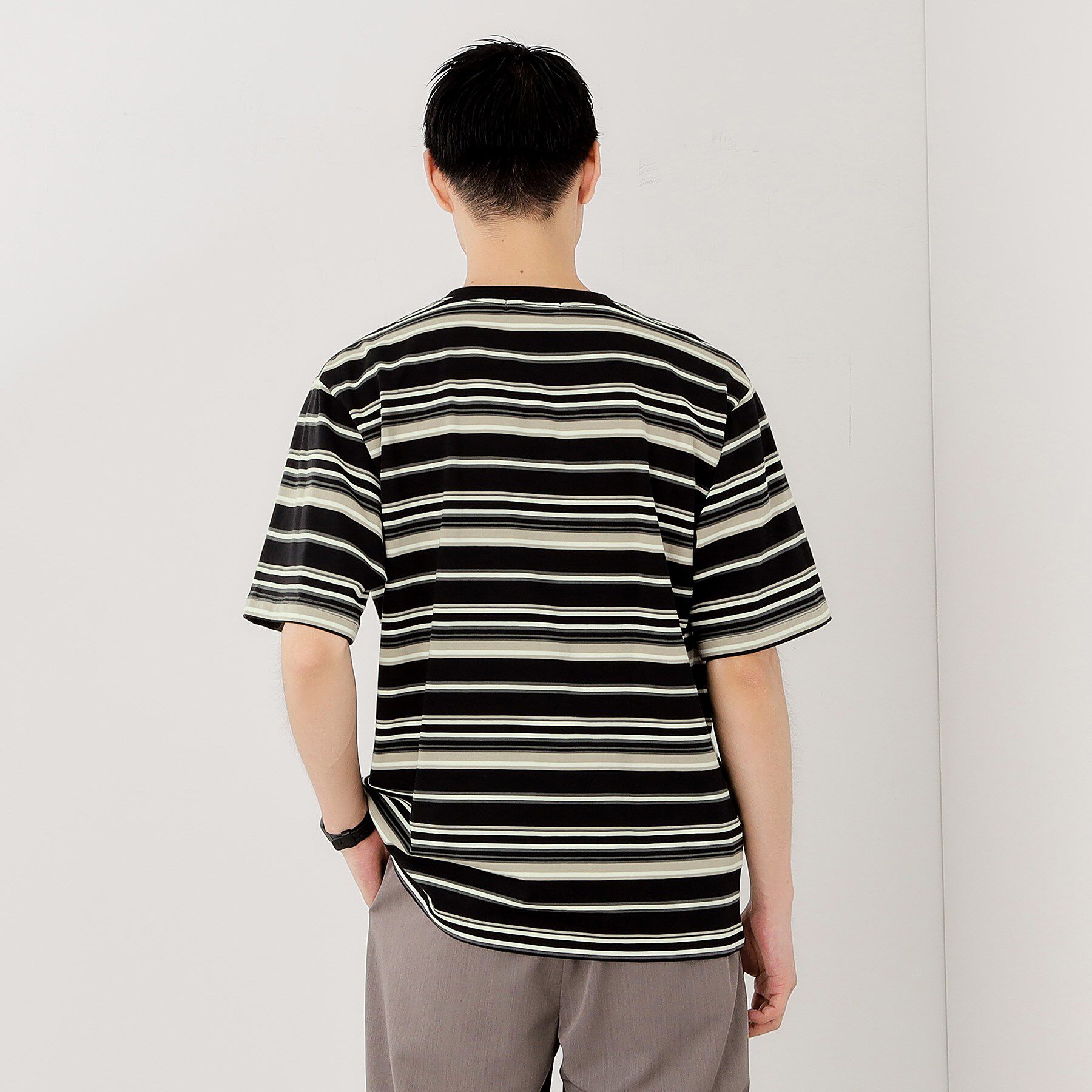 THE SHOP TK「マルチボーダープルオーバー S／S」|Tシャツ・カットソー|