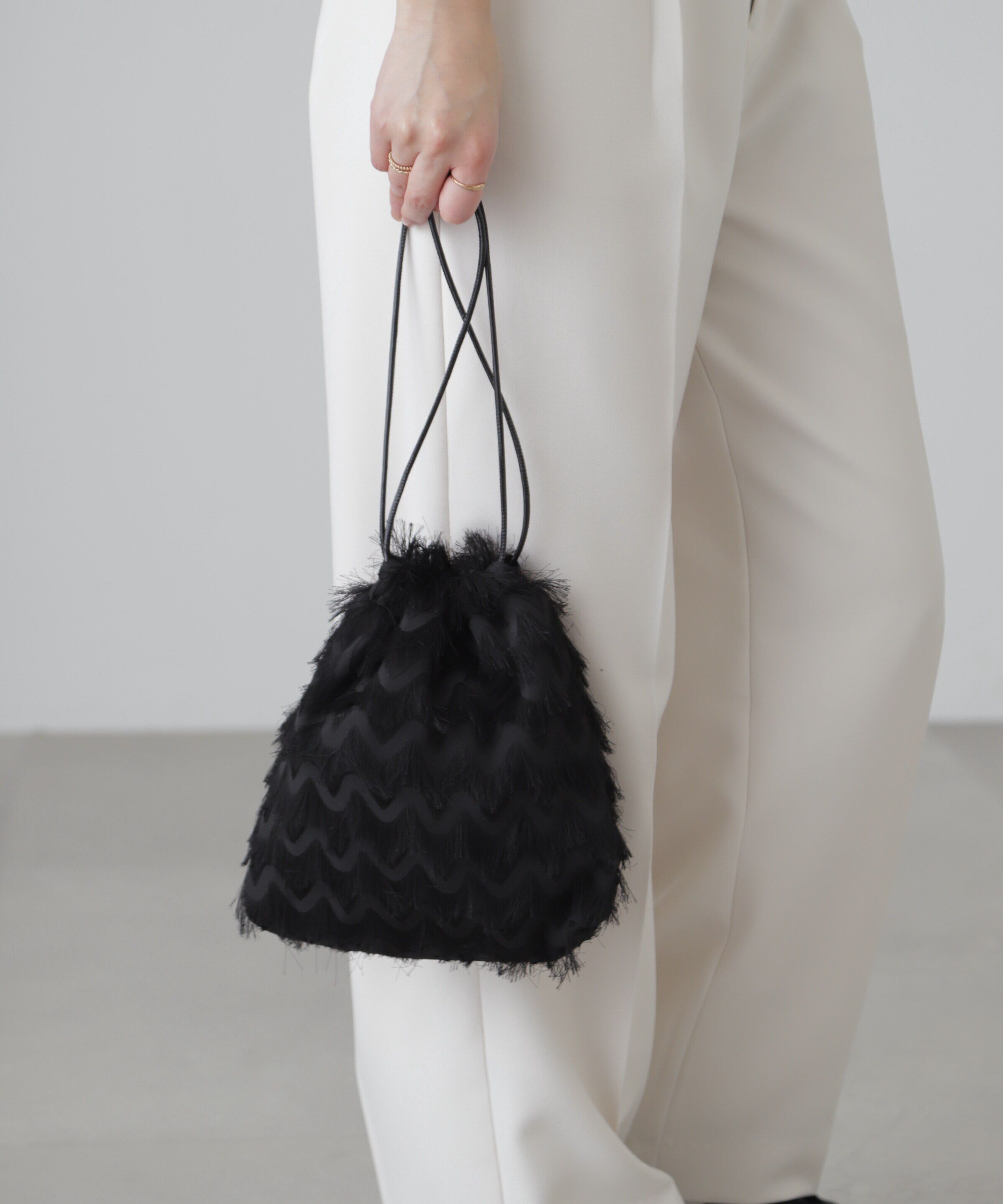  「マテリアル巾着バッグ」|その他|