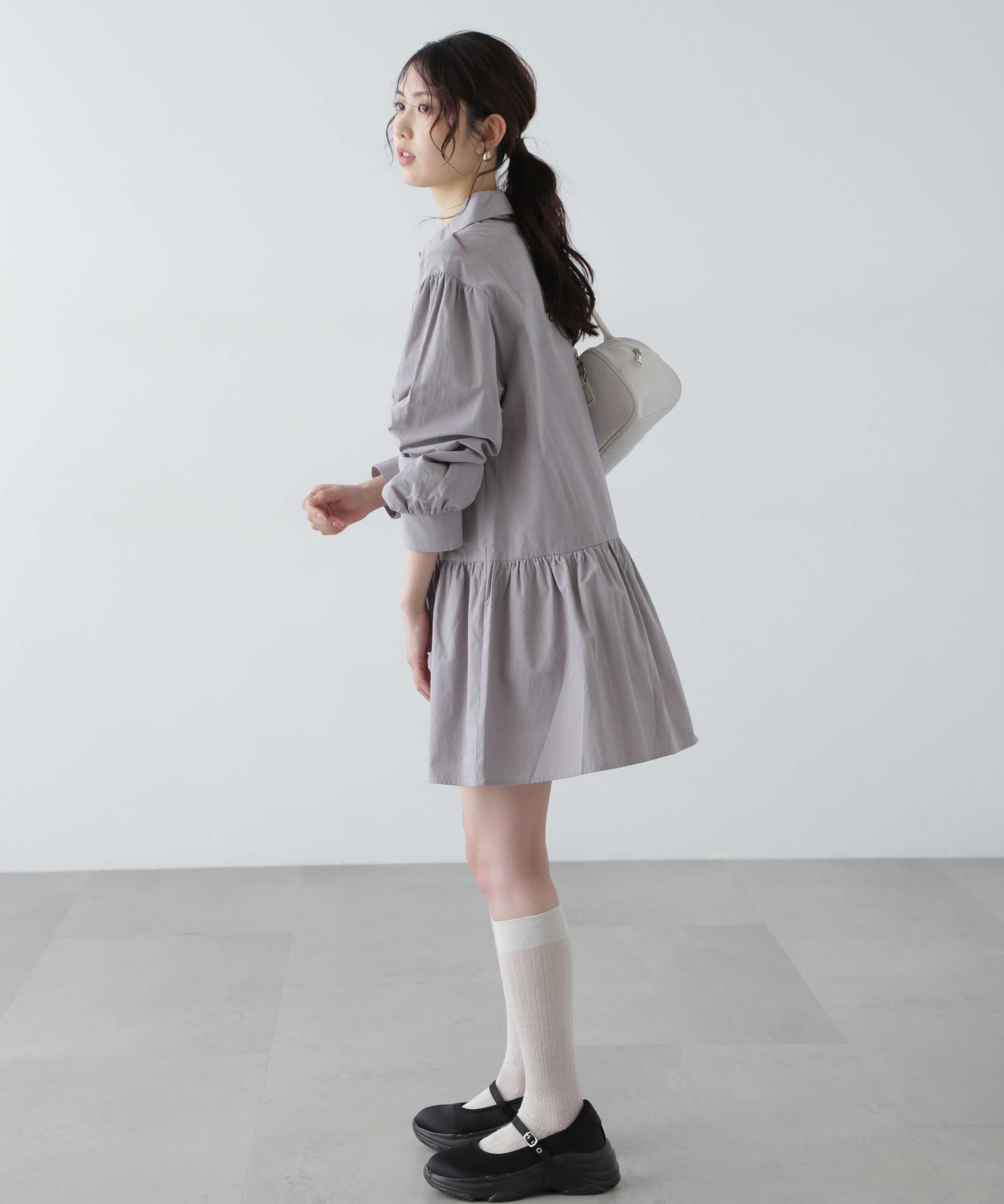  「ティアードミニワンピース」|ワンピース|