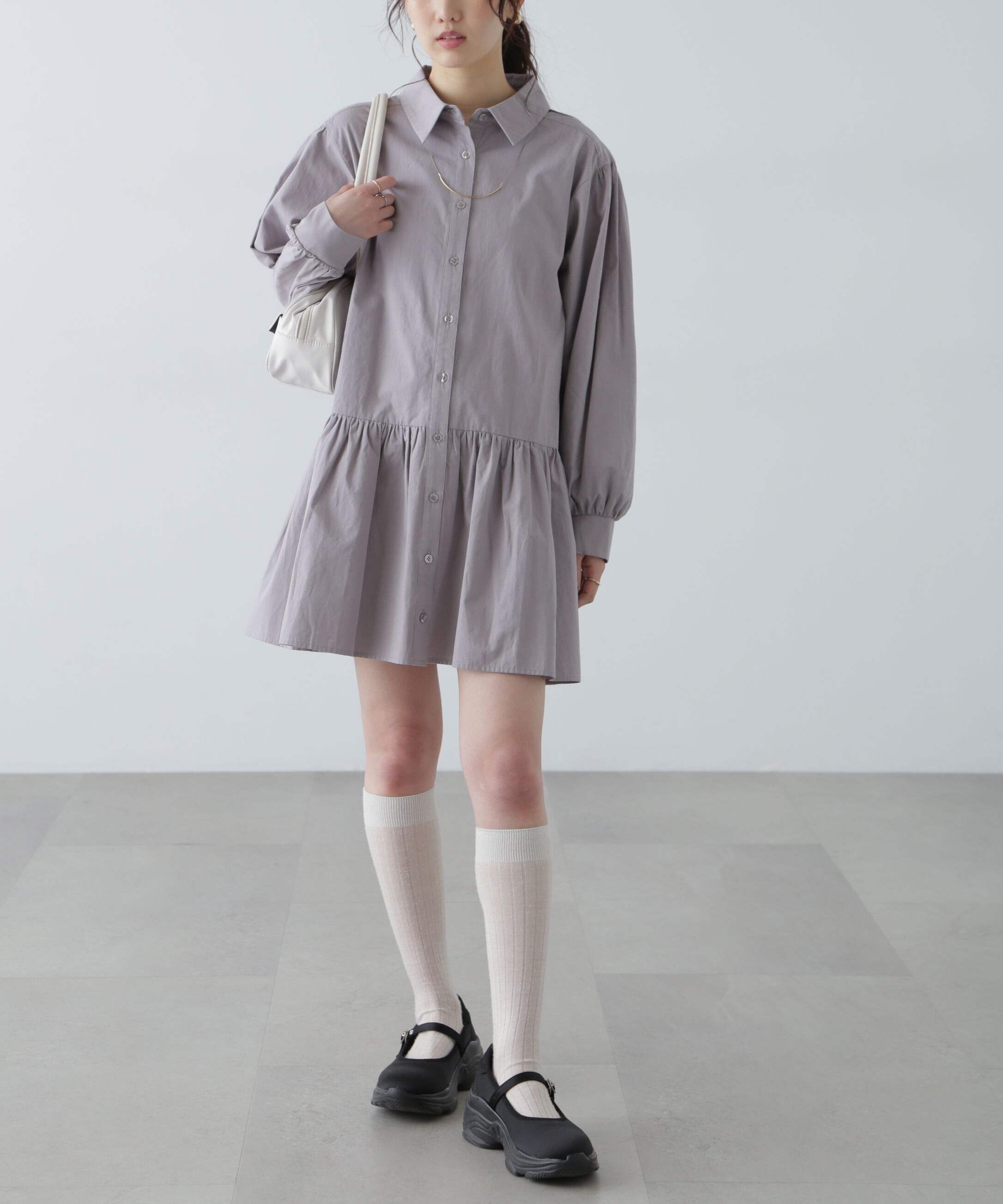  「ティアードミニワンピース」|ワンピース|