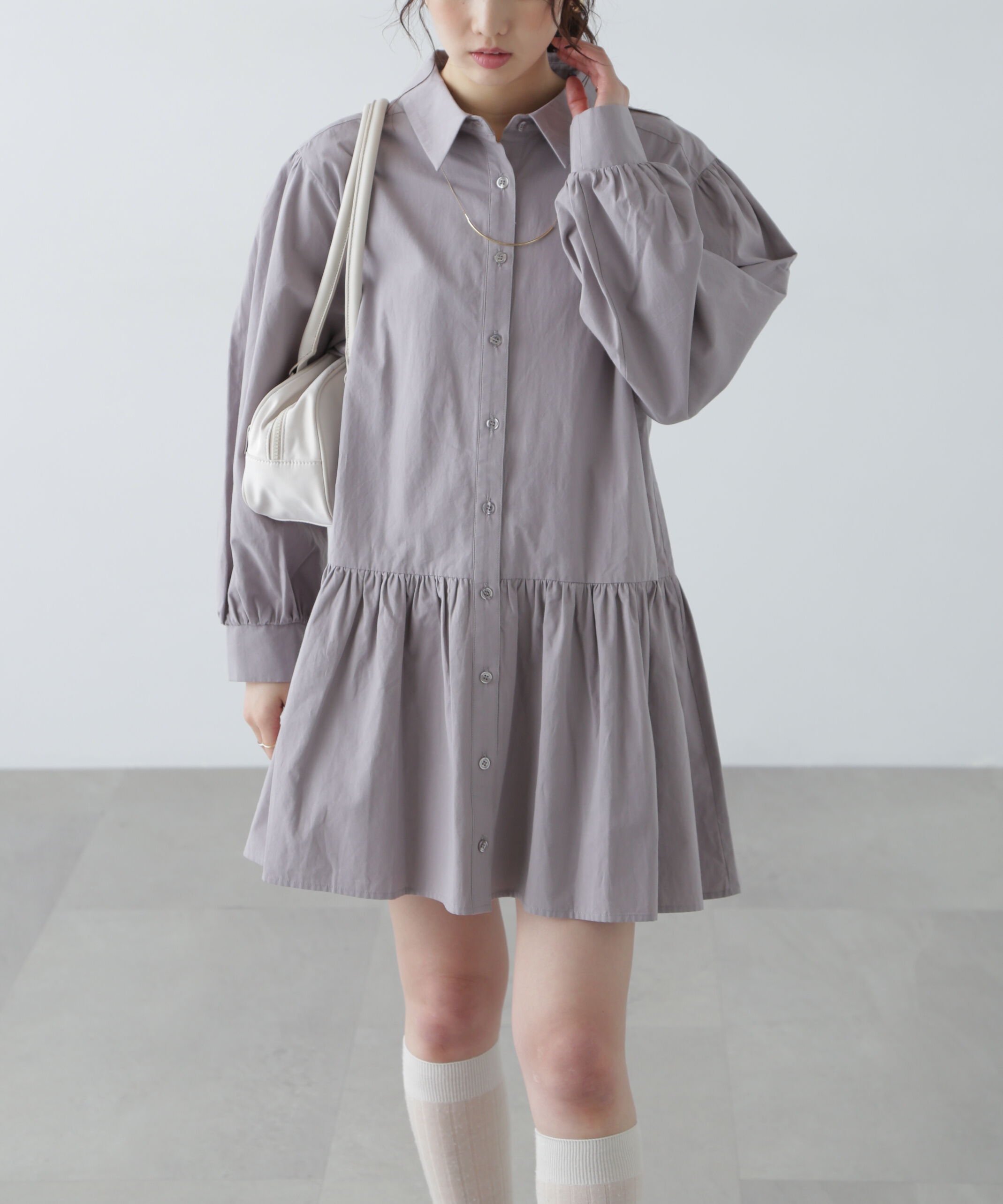  「ティアードミニワンピース」|ワンピース|