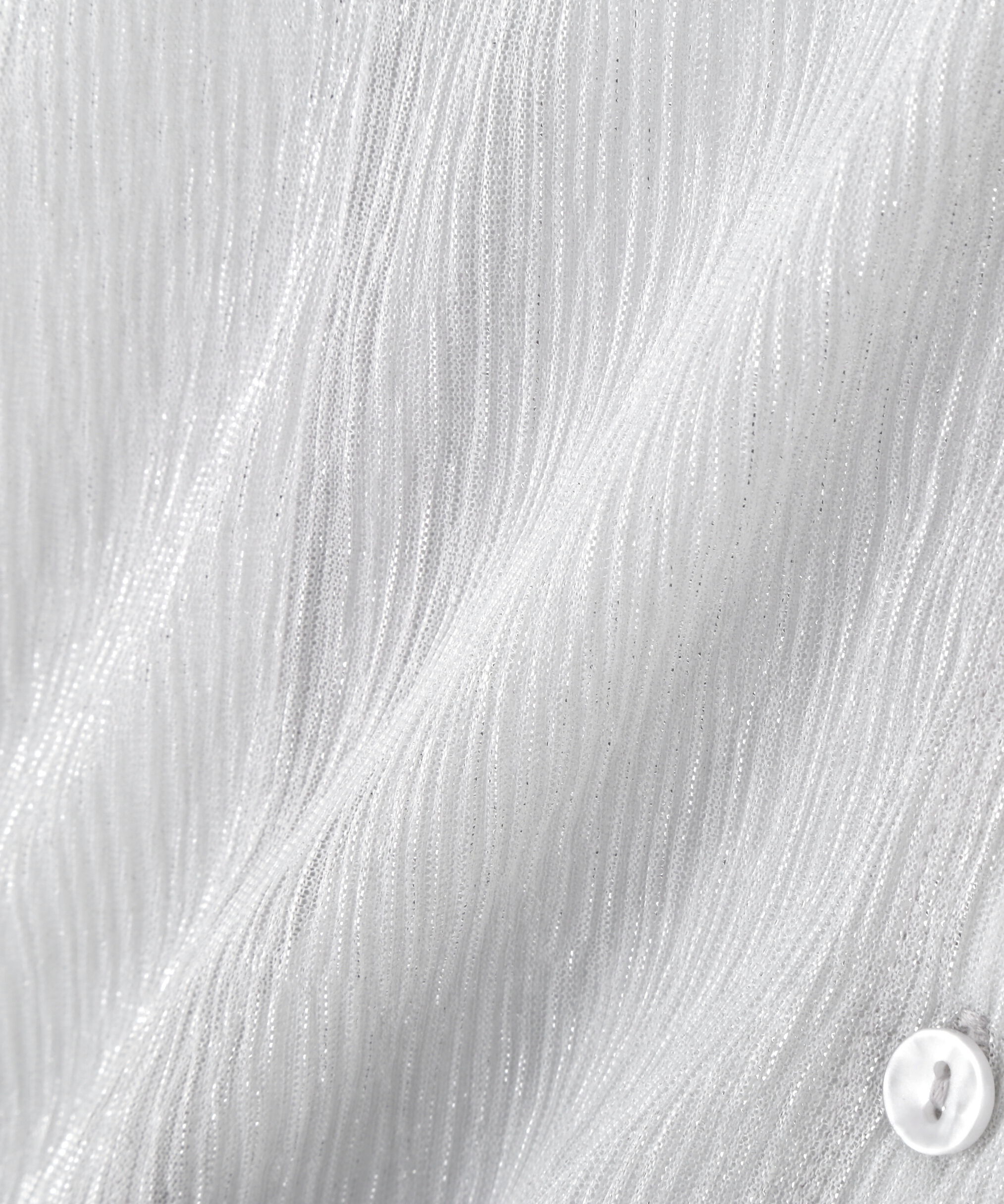  「ラメシアー楊柳カットソーカーディガン」|Tシャツ・カットソー|