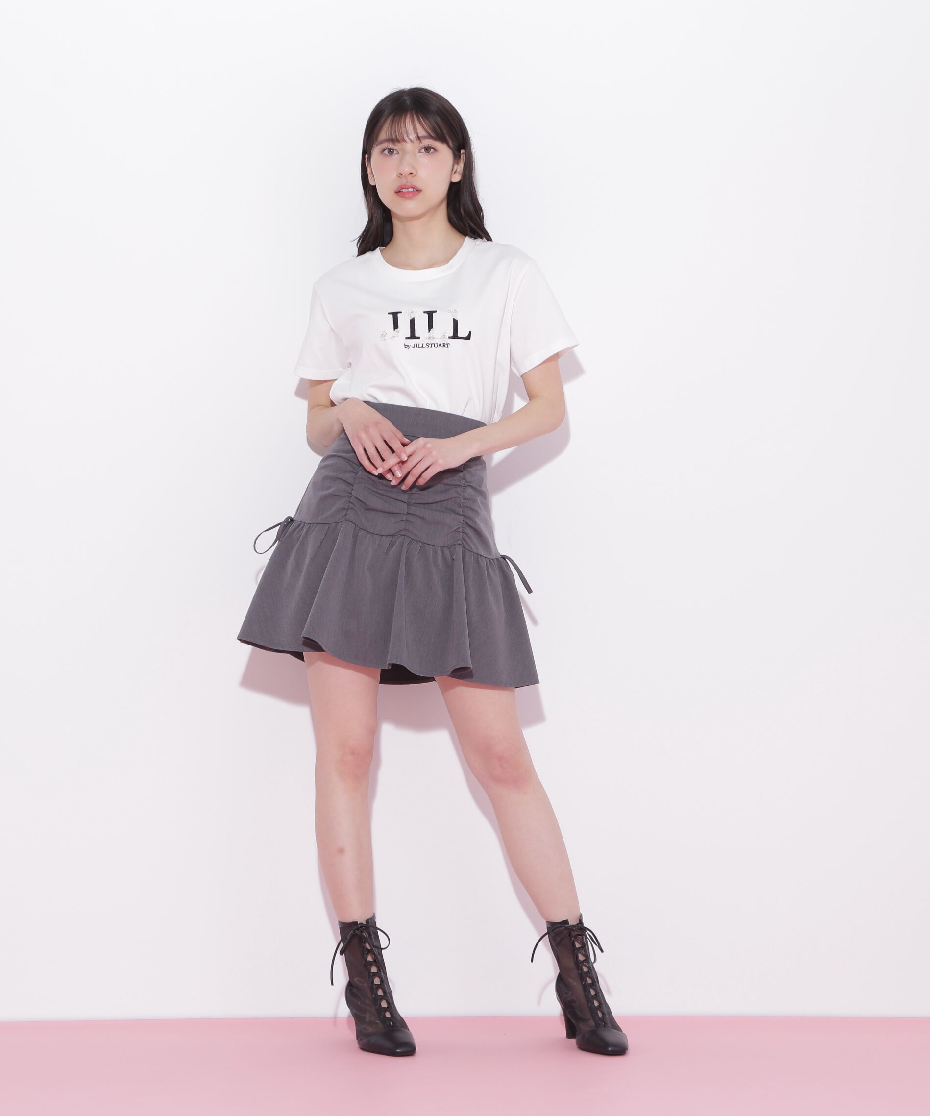  「ギャザーデザインミニスカパン」|その他|