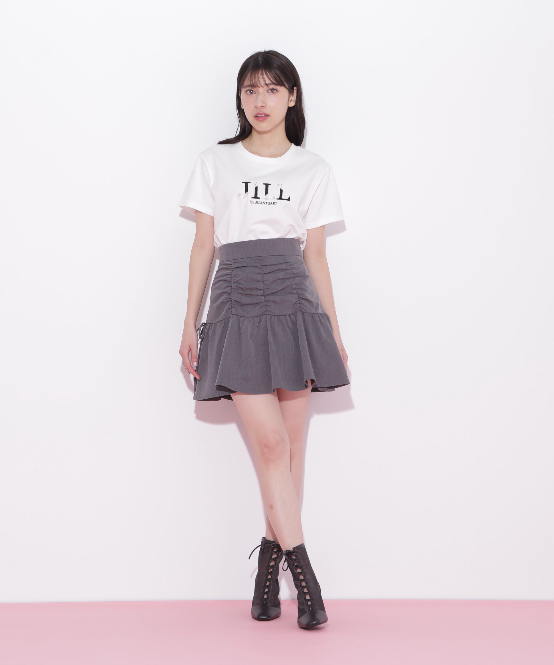  「ギャザーデザインミニスカパン」|その他|