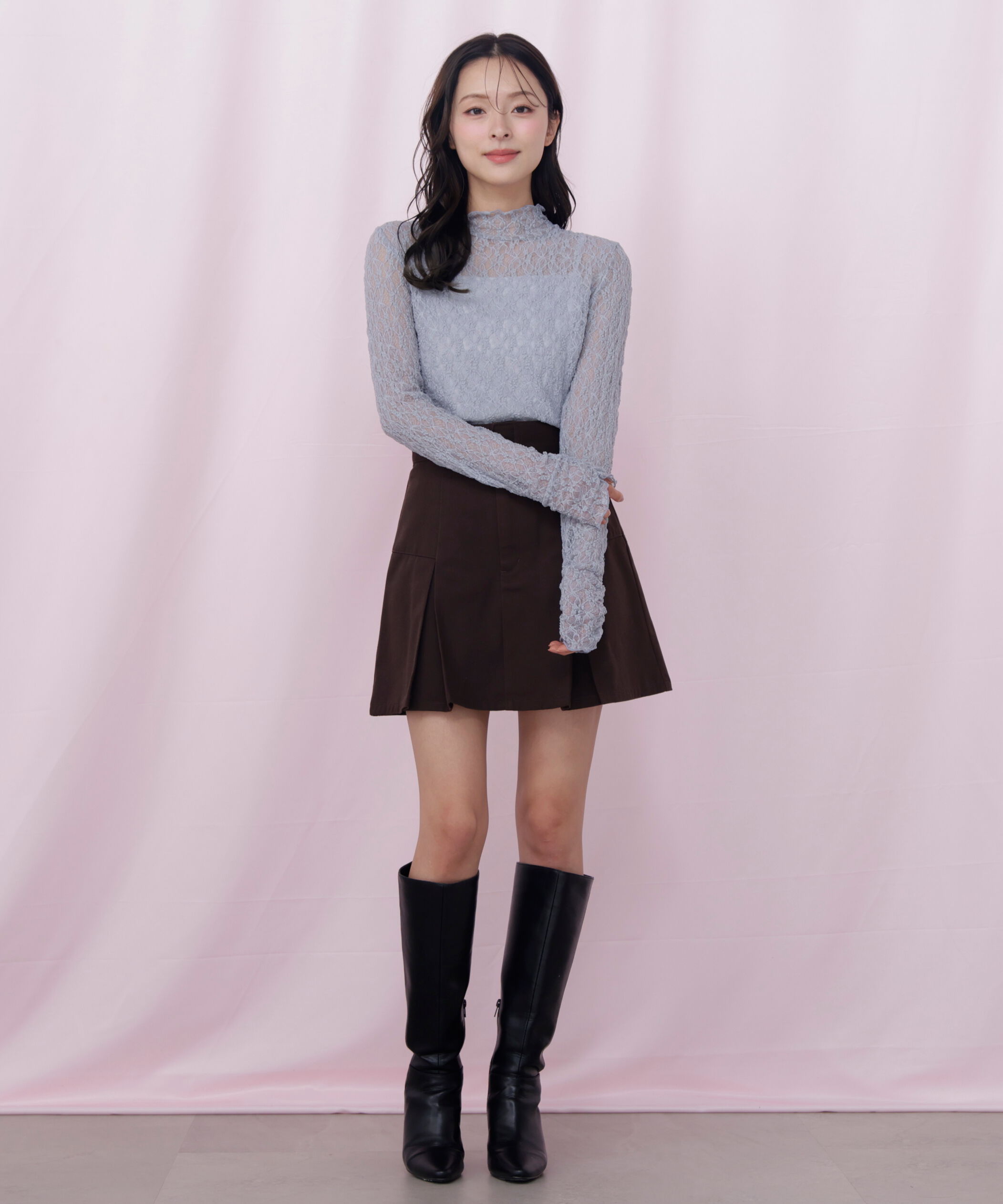  「レースカットソートップス」|Tシャツ・カットソー|