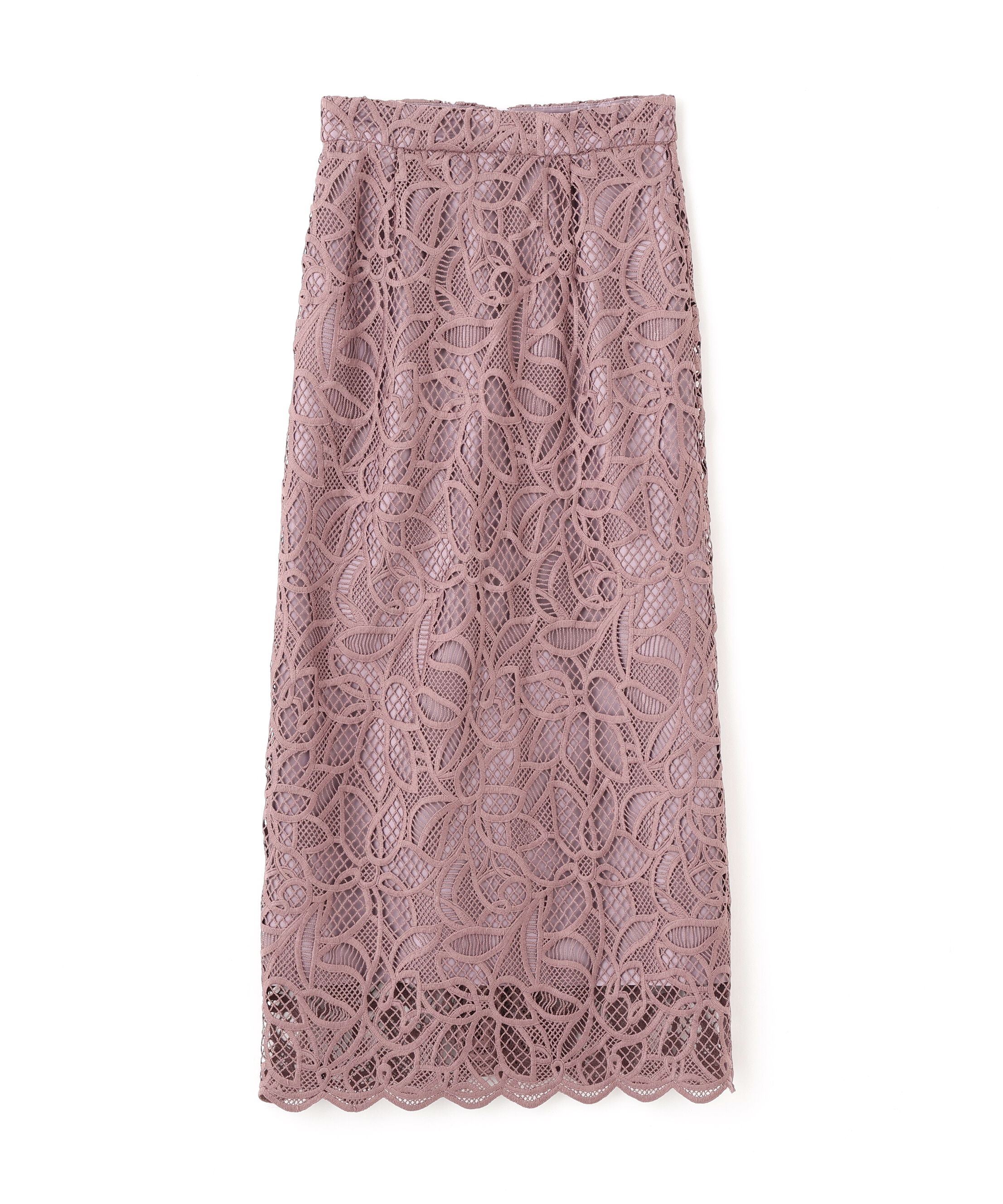 PROPORTION BODY DRESSING「ケミカルレースナロースカート 25AW」|スカート|