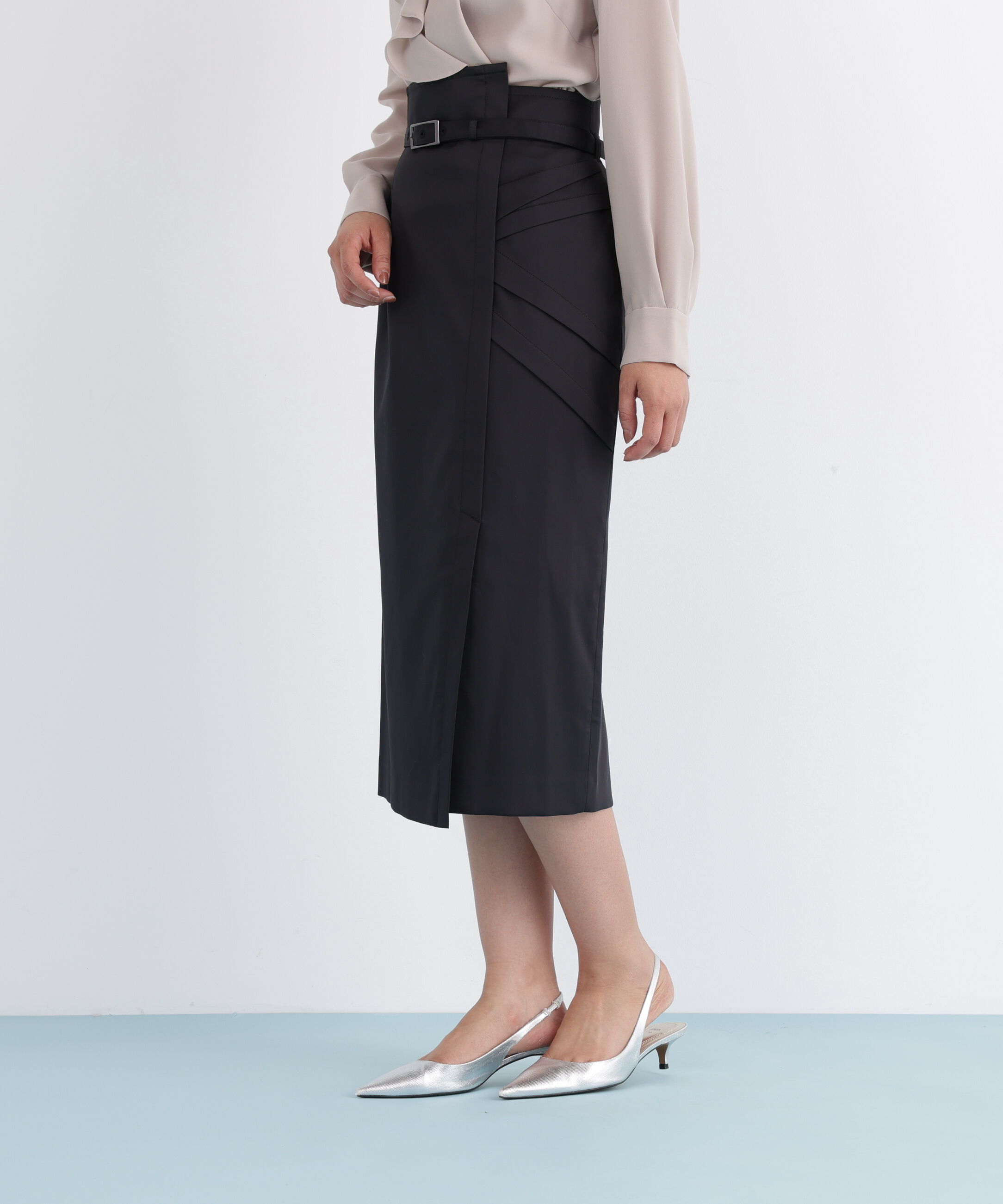  「サイドタックタイトスカート」|スカート|