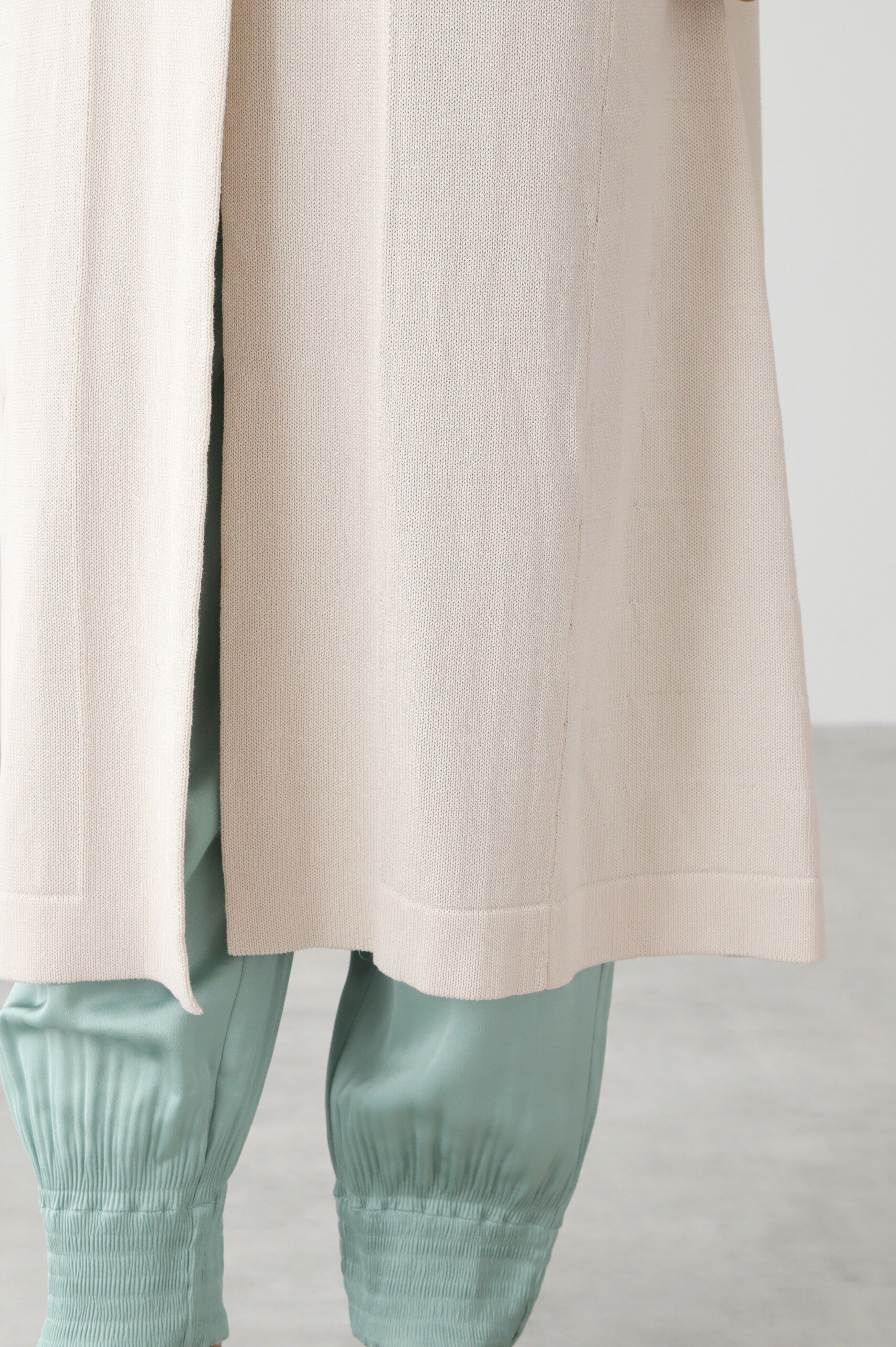  「◆≪arrive 5e≫コットンコードニットジレ」|ニット・セーター|