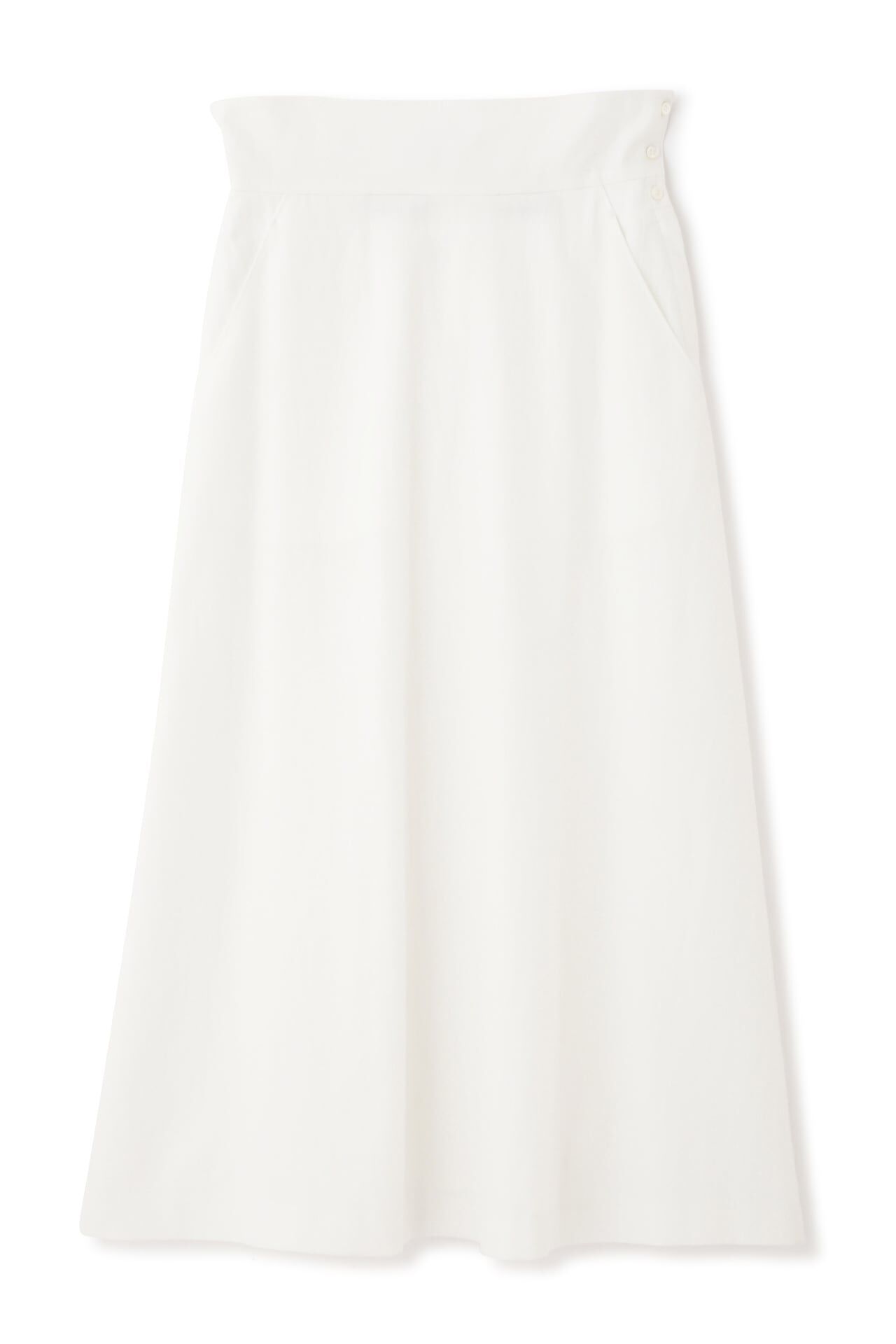  「◆ウエスト折り返しフレアスカート」|スカート|