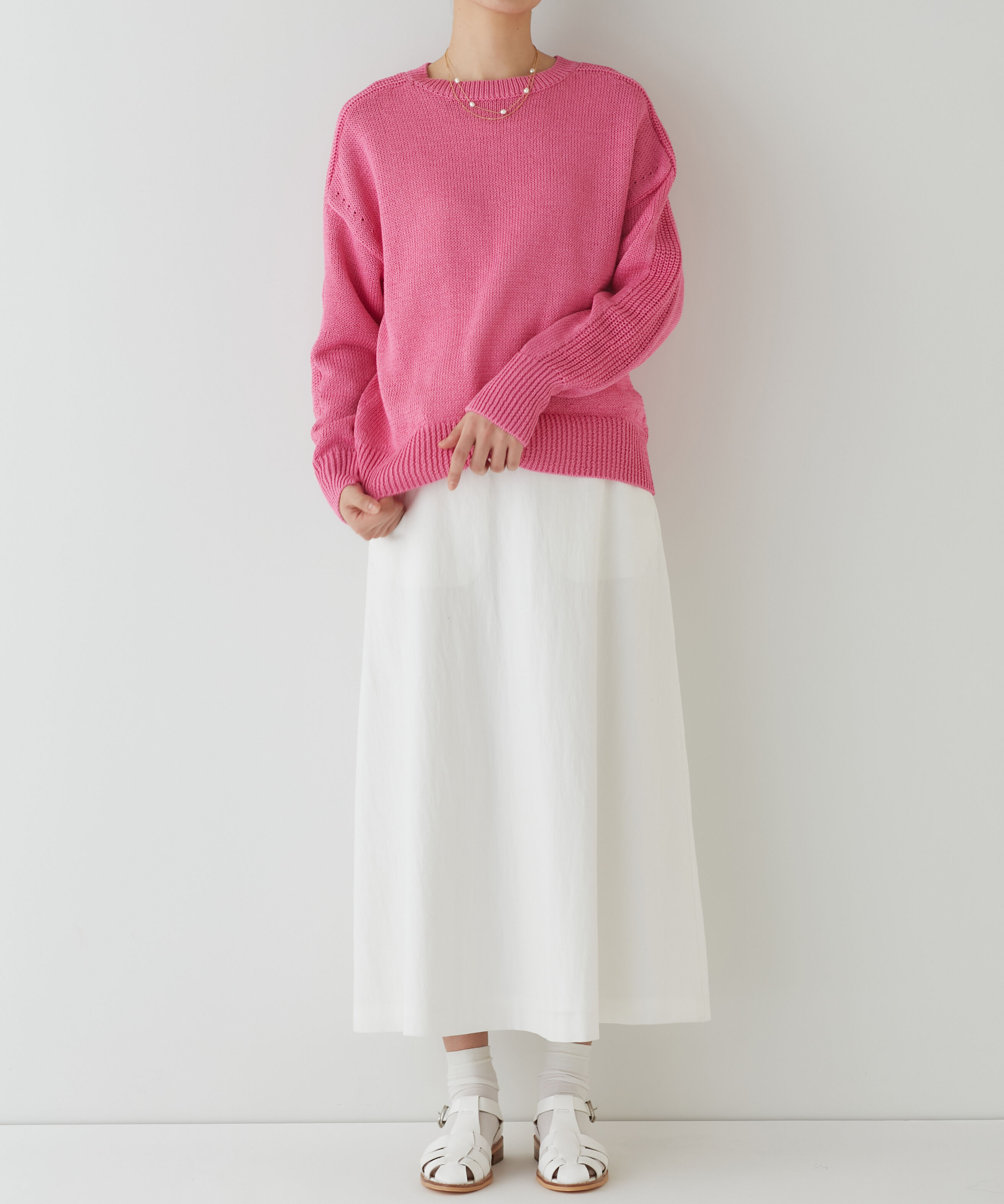  「◆ウエスト折り返しフレアスカート」|スカート|