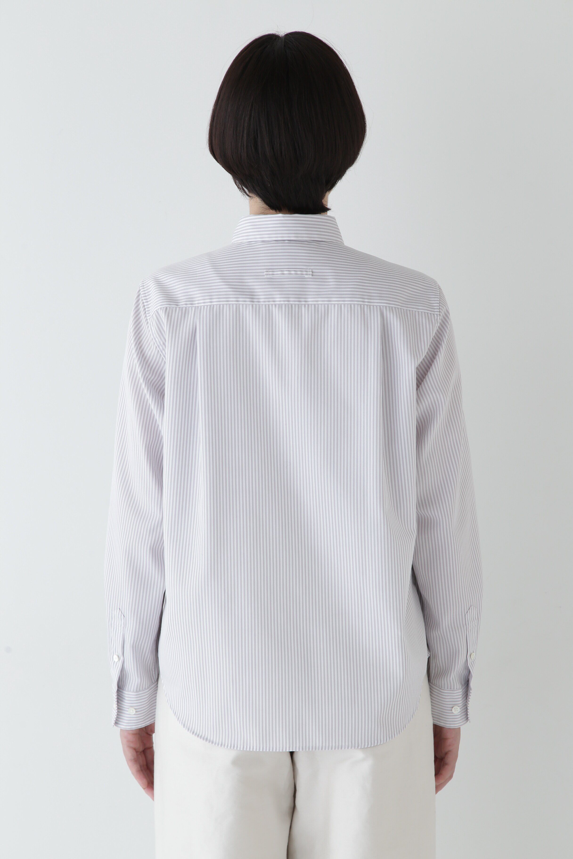  「◆ベーシックカラーストライプシャツ」|シャツ・ブラウス|