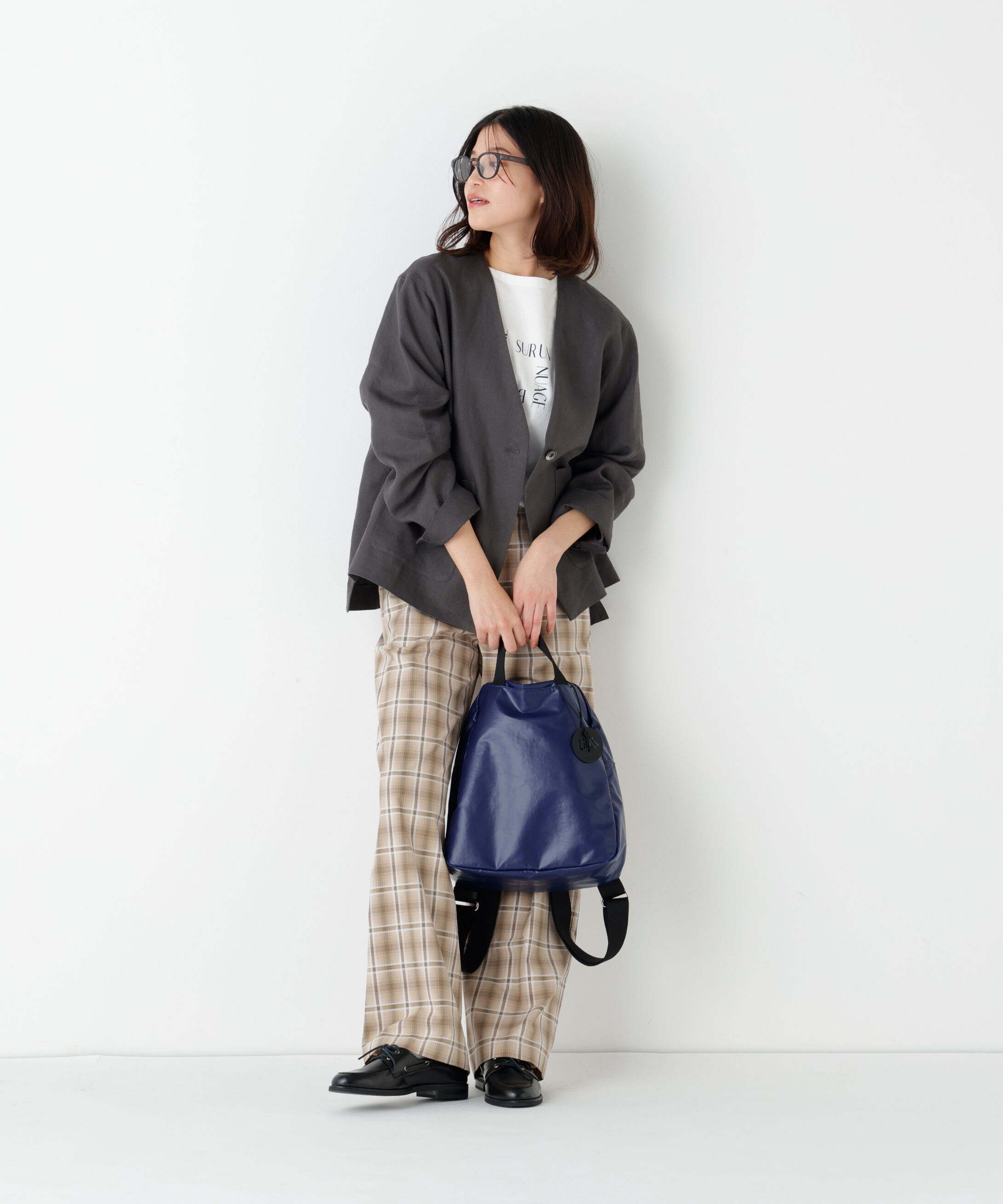  「◆先染めチェックストレートパンツ」|その他|