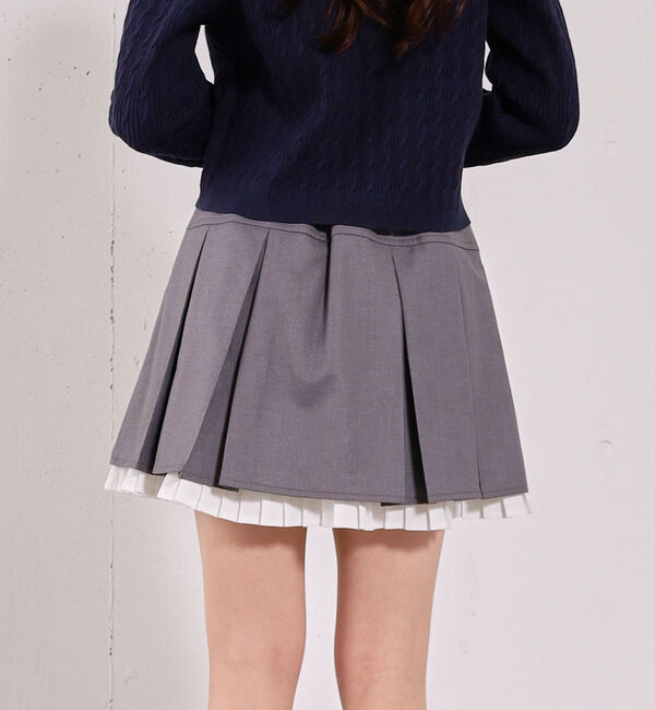 archives「レイヤードプリーツミニＳＫ」|スカート|