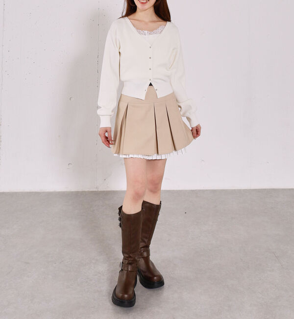 archives「レイヤードプリーツミニＳＫ」|スカート|