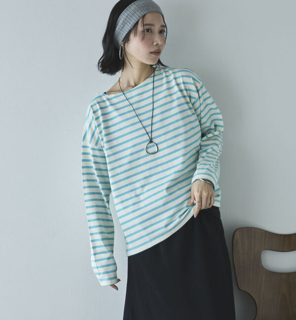 Doux archives「バスクボーダーロンＴｅｅ」|Tシャツ・カットソー|