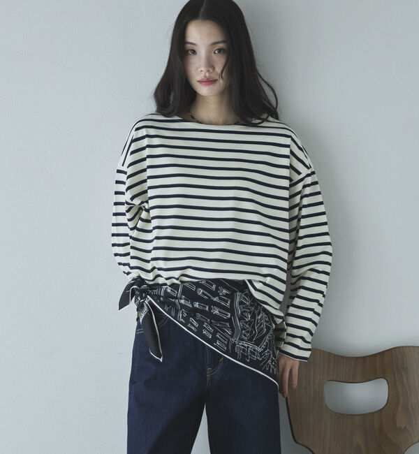 Doux archives「バスクボーダーロンＴｅｅ」|Tシャツ・カットソー|