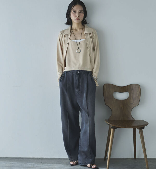 Doux archives「キャミＳＥＴアンサンブルカーディガン」|カーディガン|