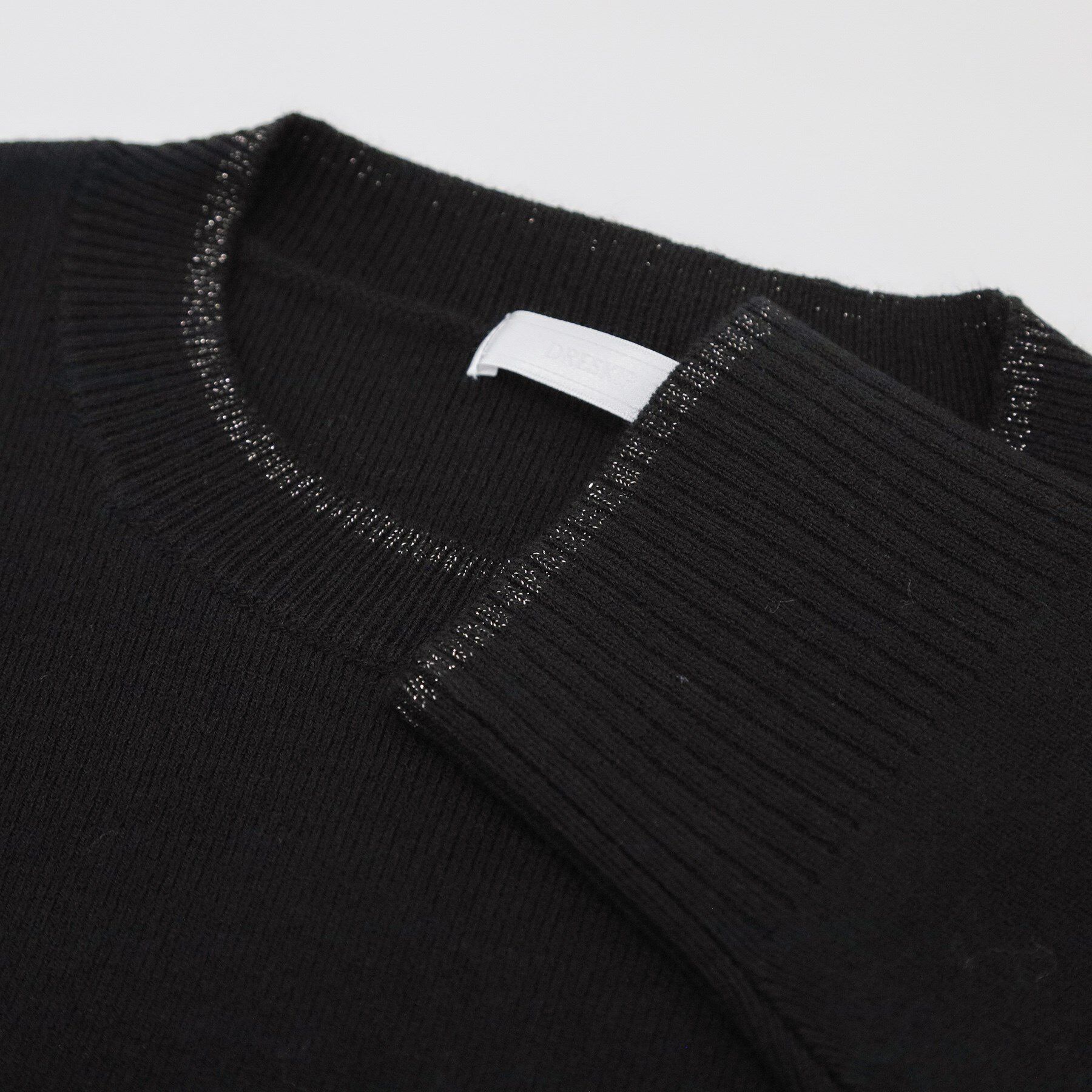 SHOO･LA･RUE「【洗濯機可/セットアップ可/毛玉になりにくい】ラメ使いで女性らしさをプラス クルーネックニット」|ニット・セーター|