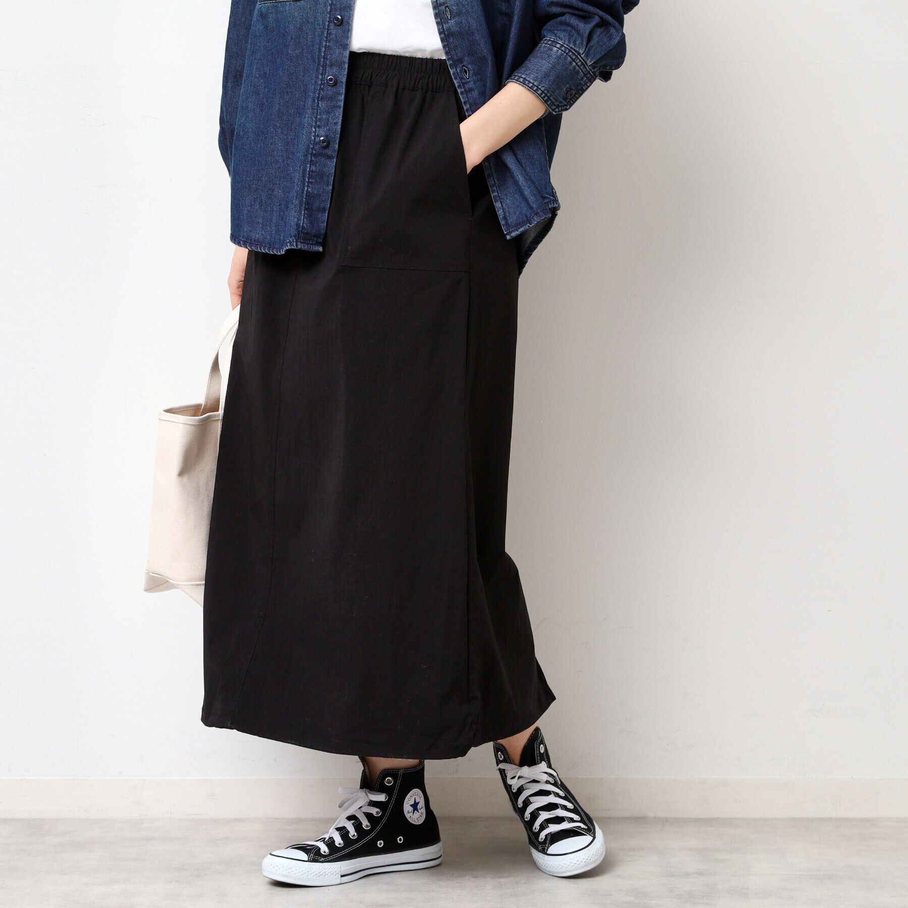 Dessin「【洗える】ドローコード付きスカート（XS～L）」|スカート|