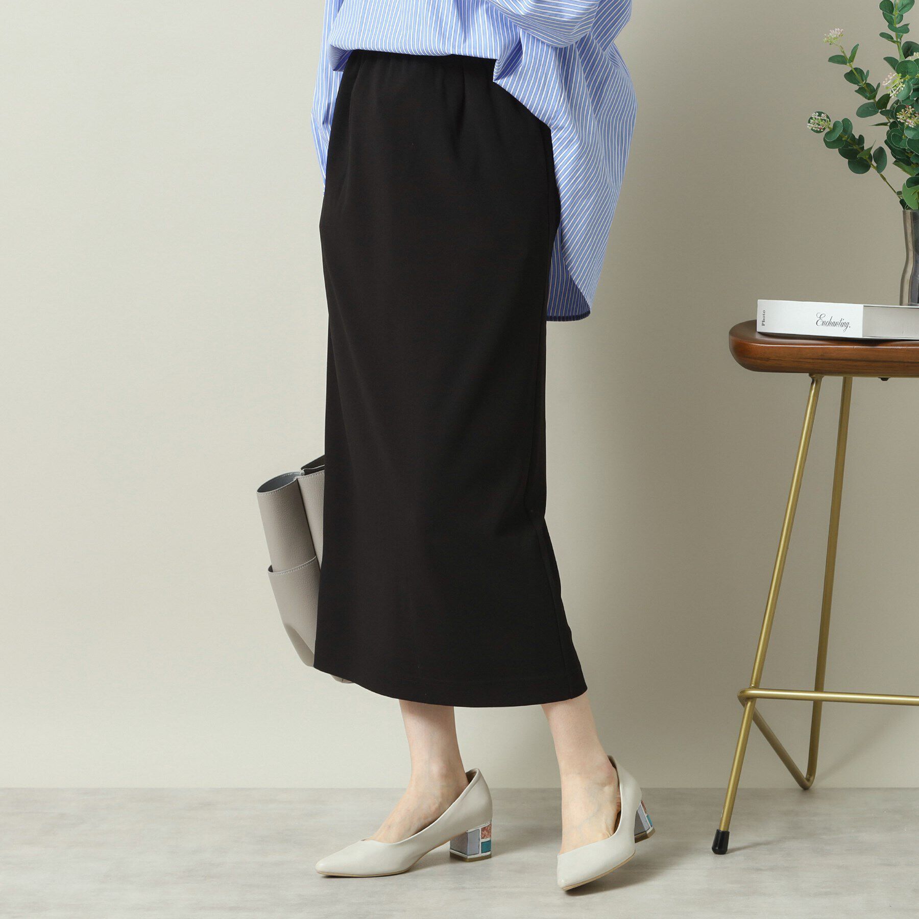 ITS&rsquo;DEMO「【洗濯機OK／吸水速乾／UVカット】カットジョーゼットスカート」|スカート|