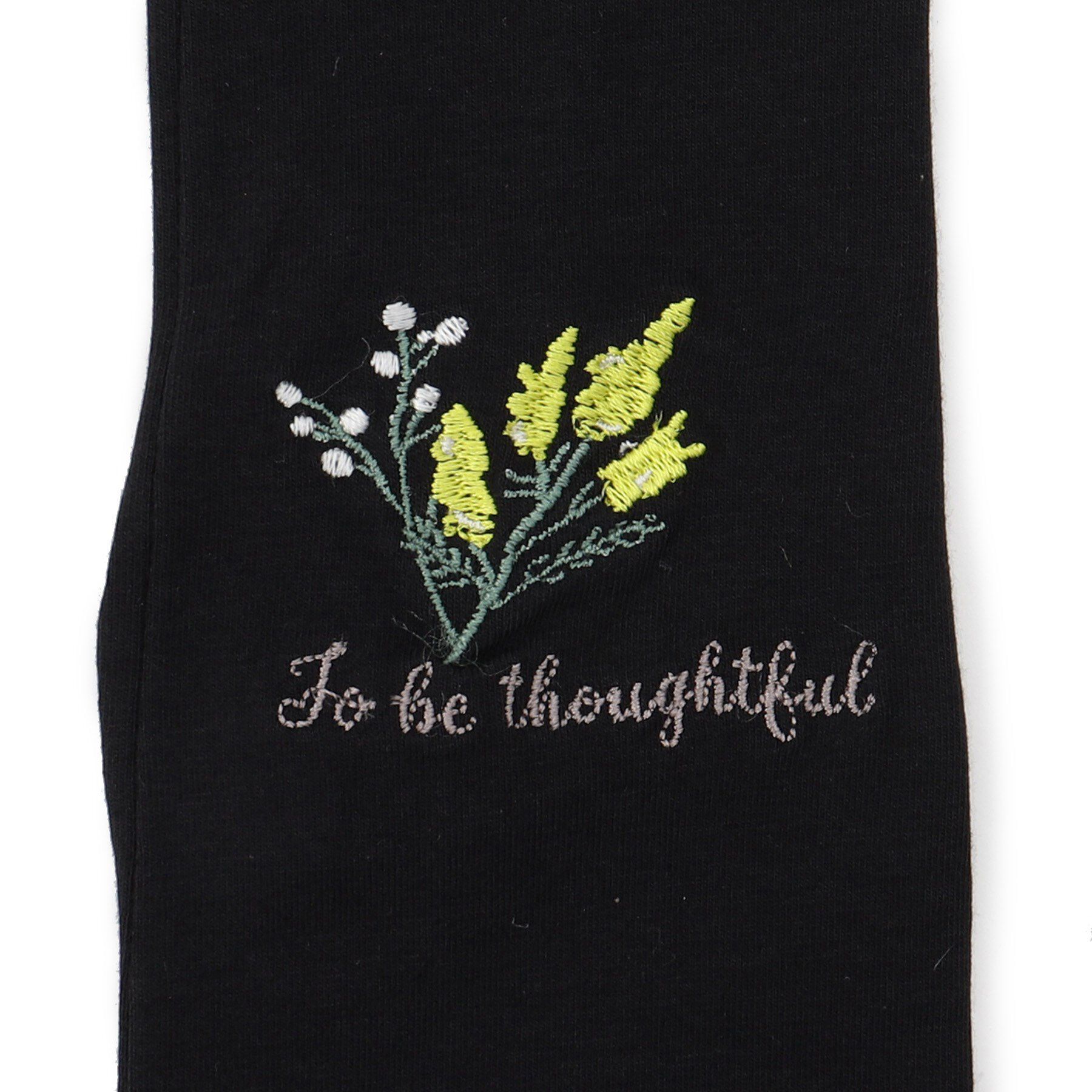 ITS&rsquo;DEMO「【UV／接触冷感／ギフトに】花言葉刺繍アームカバー」|手袋|